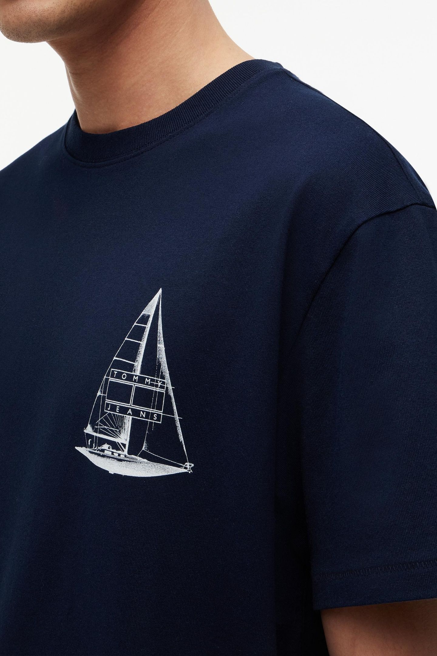 TJM RELAXED SAILBOAT SS DARK NIGHT NAVY 5