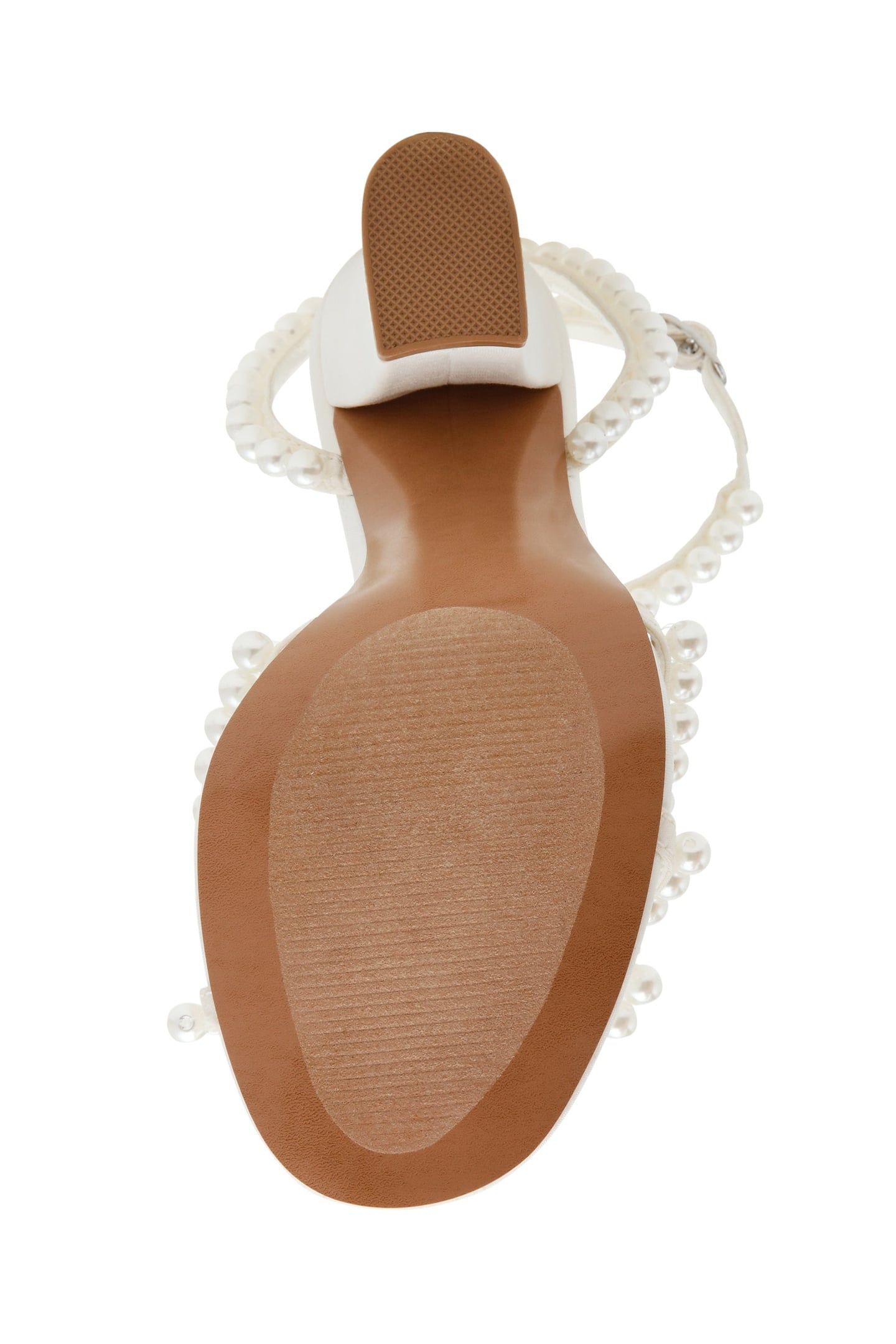 HARA-P SANDALS IVORY PEARL 7