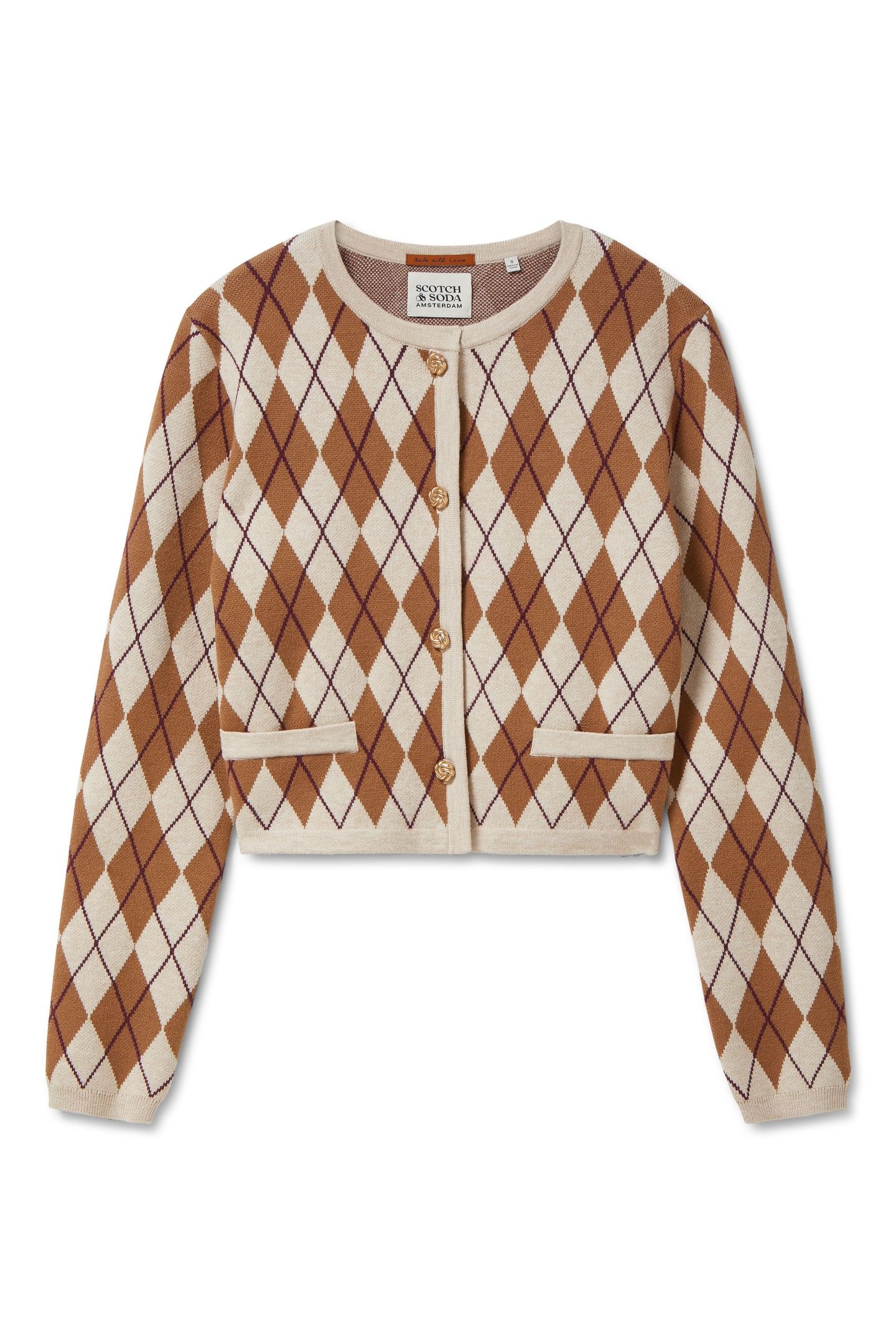 SWEATER OATMEAL HEATHER/FOT TROT 4