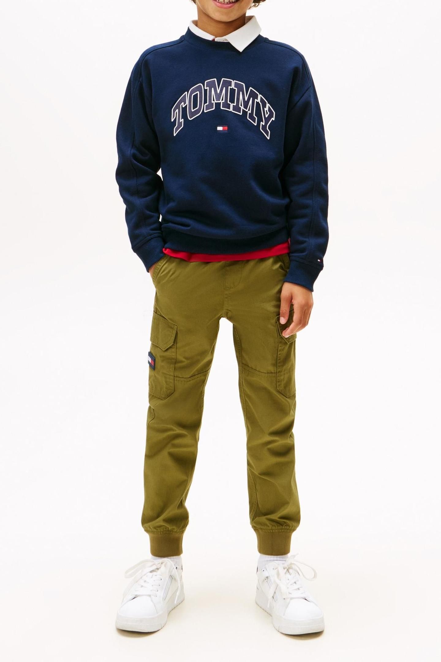 BOYS VARSITY RAISED PRINT DARK NIGHT NAVY 3