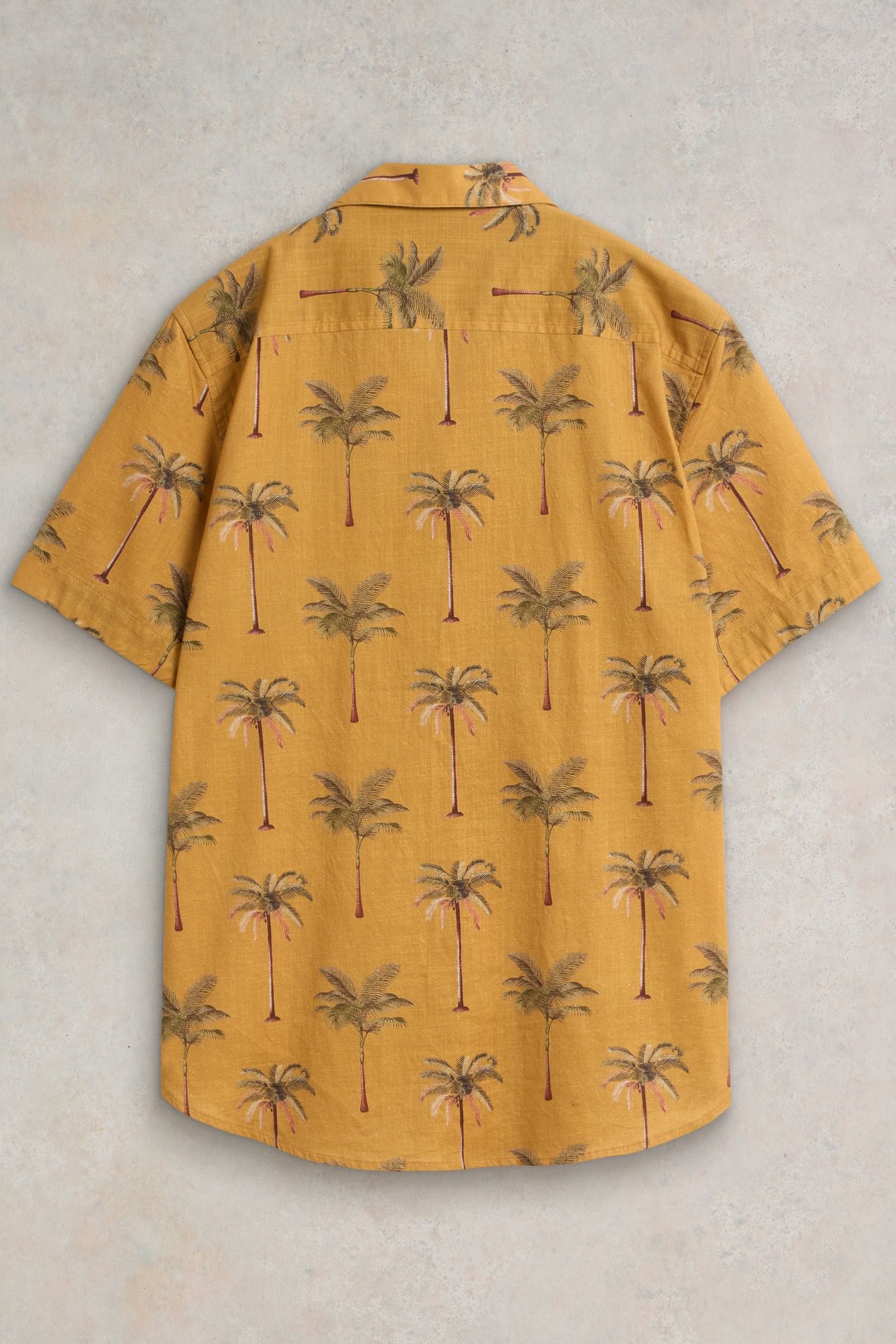 PALM TREE PRINTED SHIRT YELLOW PRINT 4