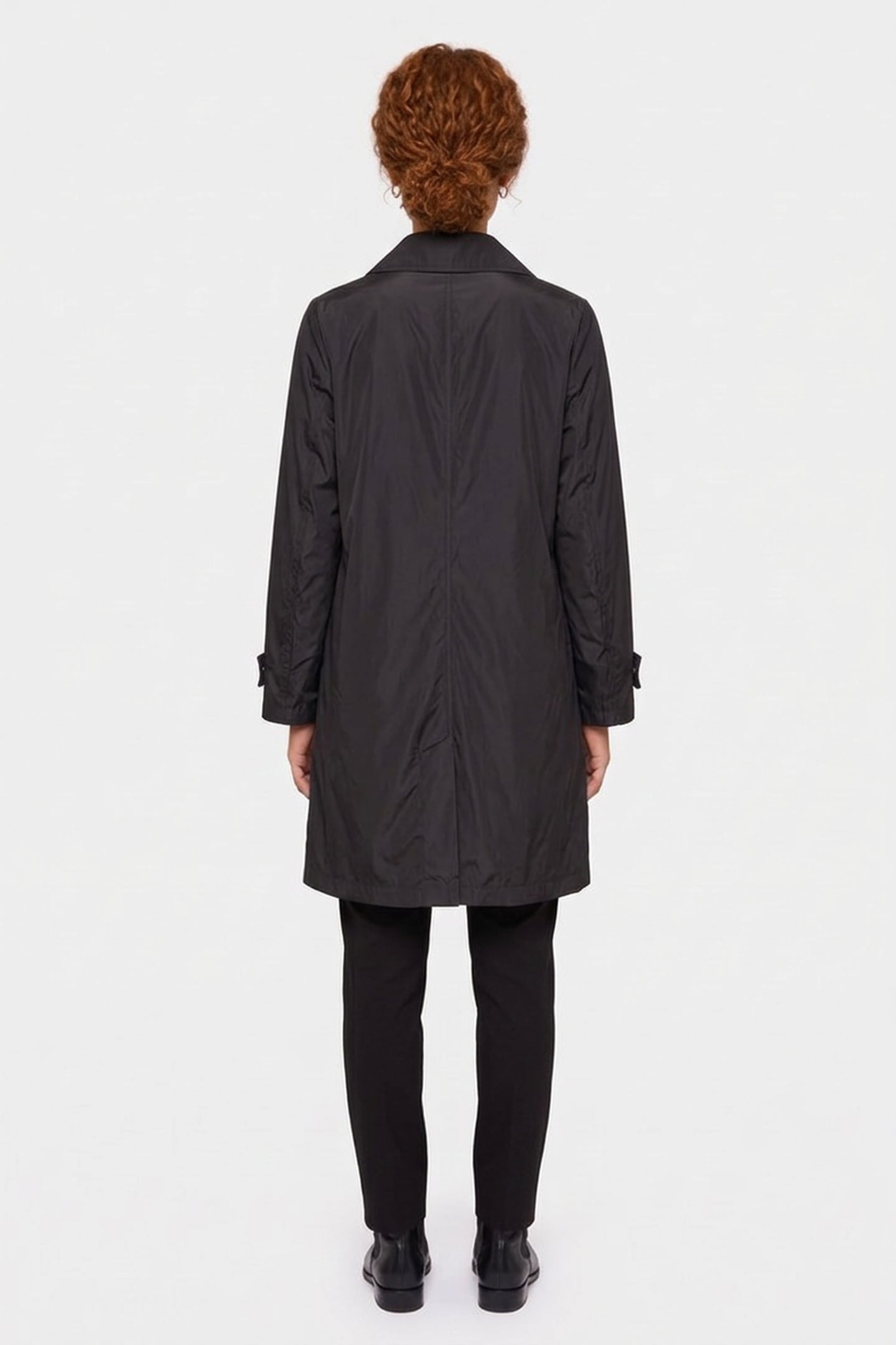 ZIP UP RAINCOAT BLACK 2