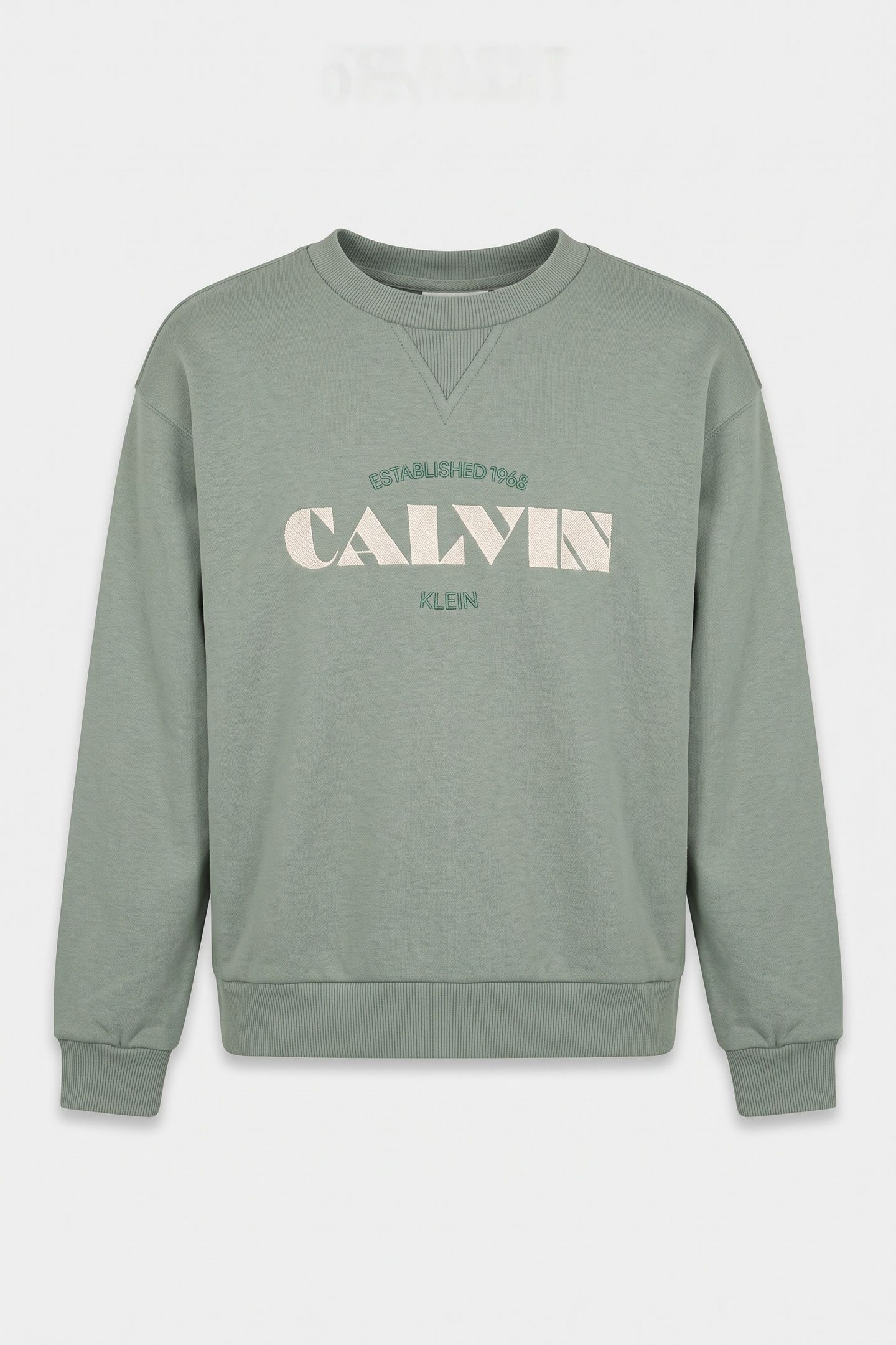 GIRLS TERRY CREWNECK CHINOIS GREEN 2