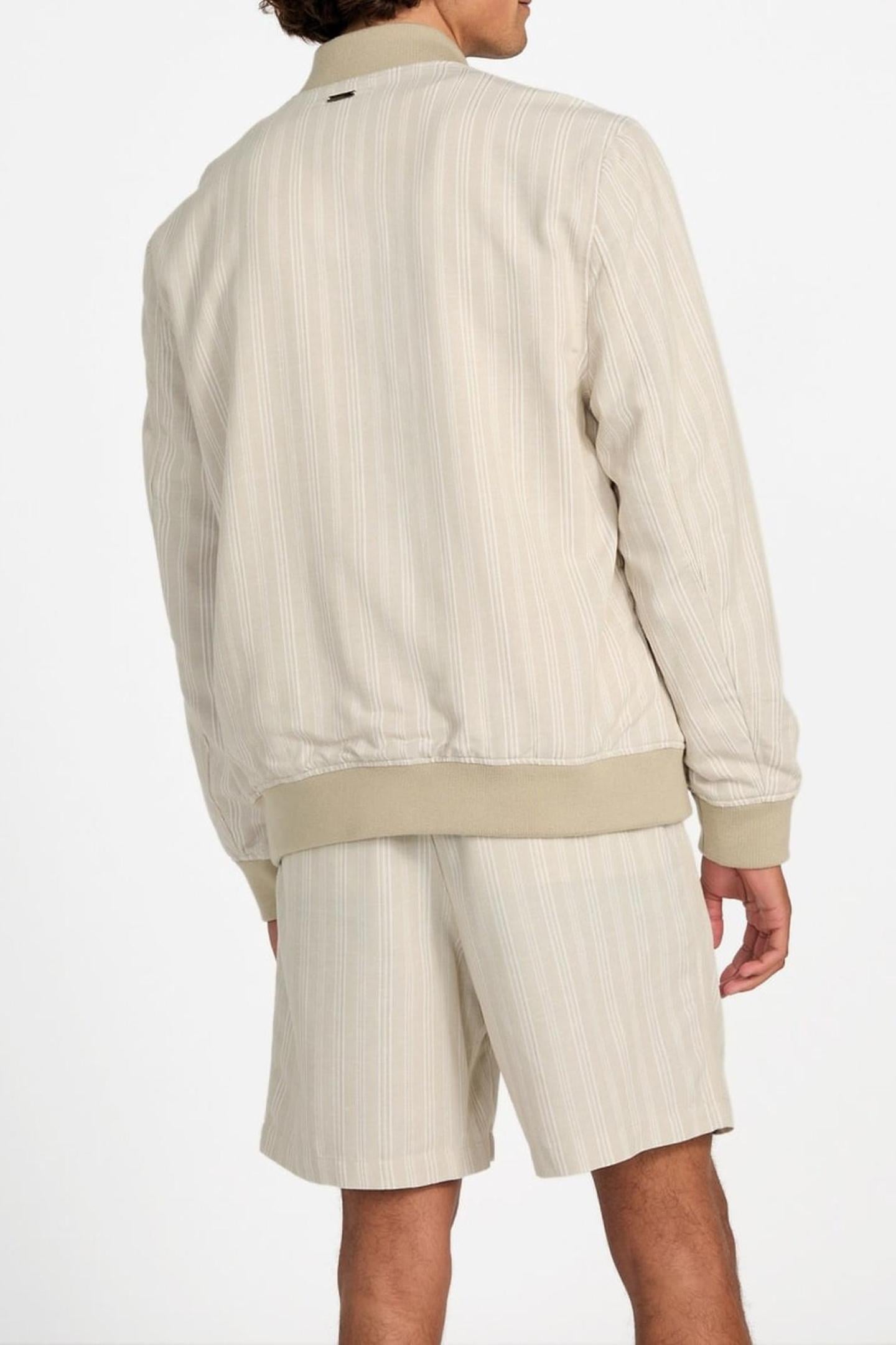 FLETCHER LINEN STRIP QUICKSAND MULTI 2
