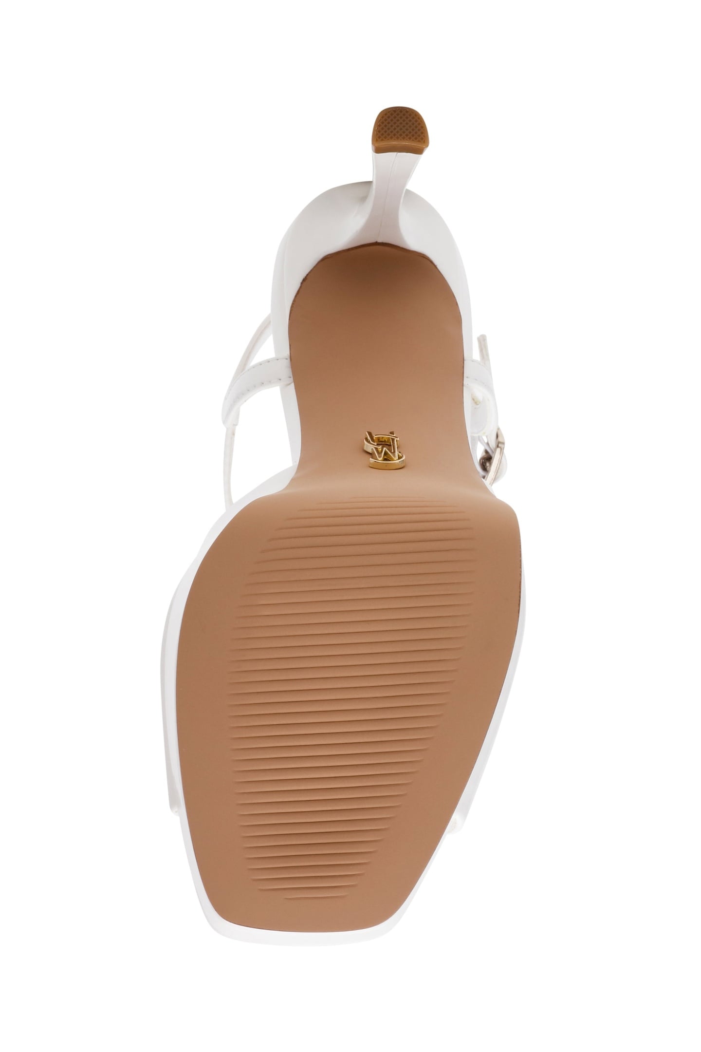 REKINDLE SANDALS WHITE PATENT 7