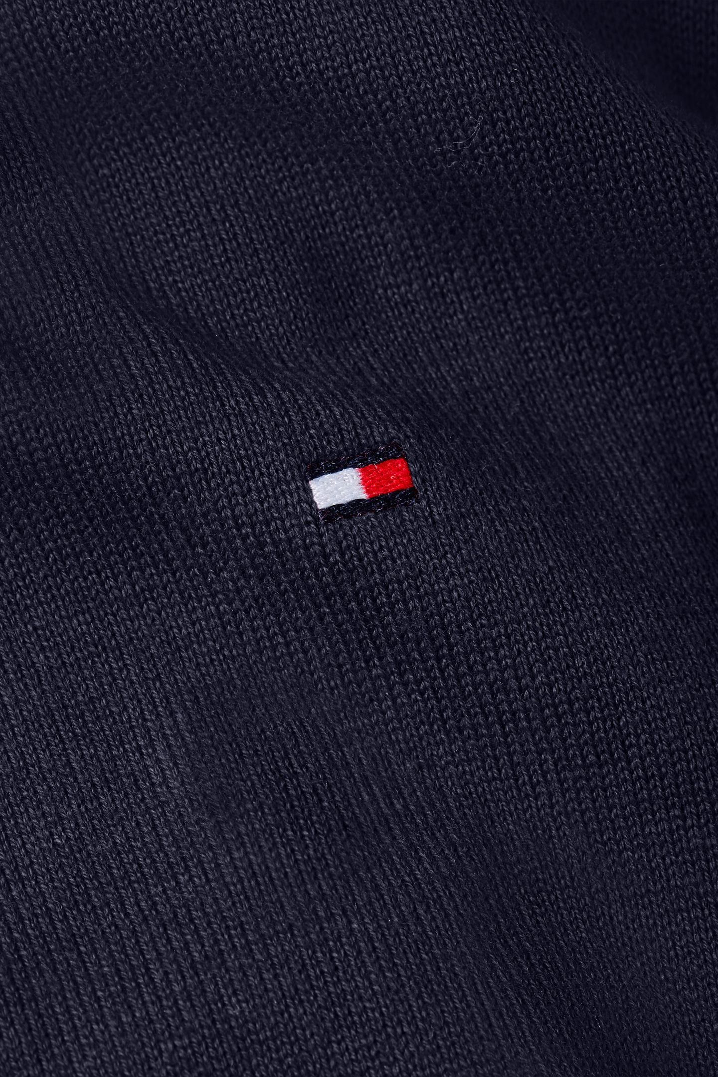 PIMA COTTON CASHMERE SWEATER NAVY BLUE 6