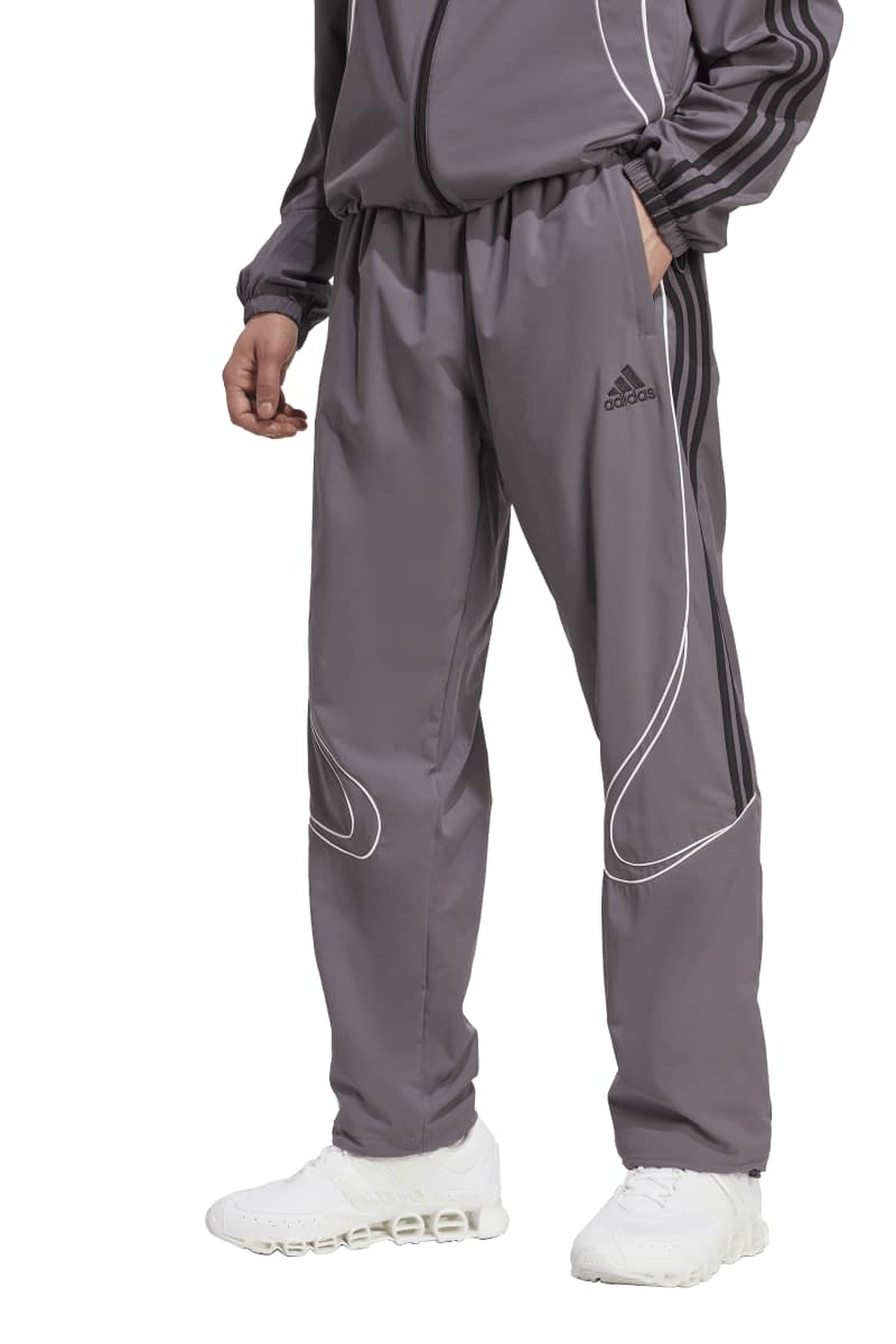 UNISEX TEAMGEIST TRACK PANTS GREY STRATA 1
