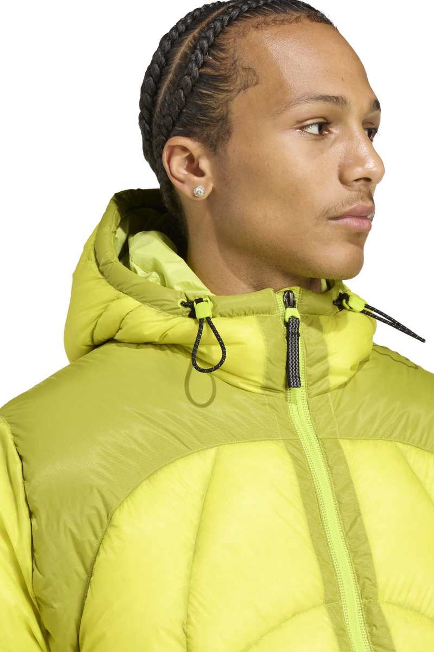 UNISEX EQT JACKET SEMI SOLAR YELLOW 4