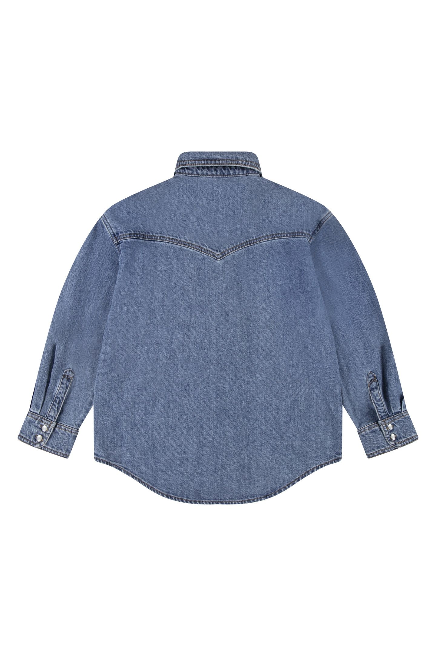 GIRLS DENIM SHACKET GOOD GRADES 2