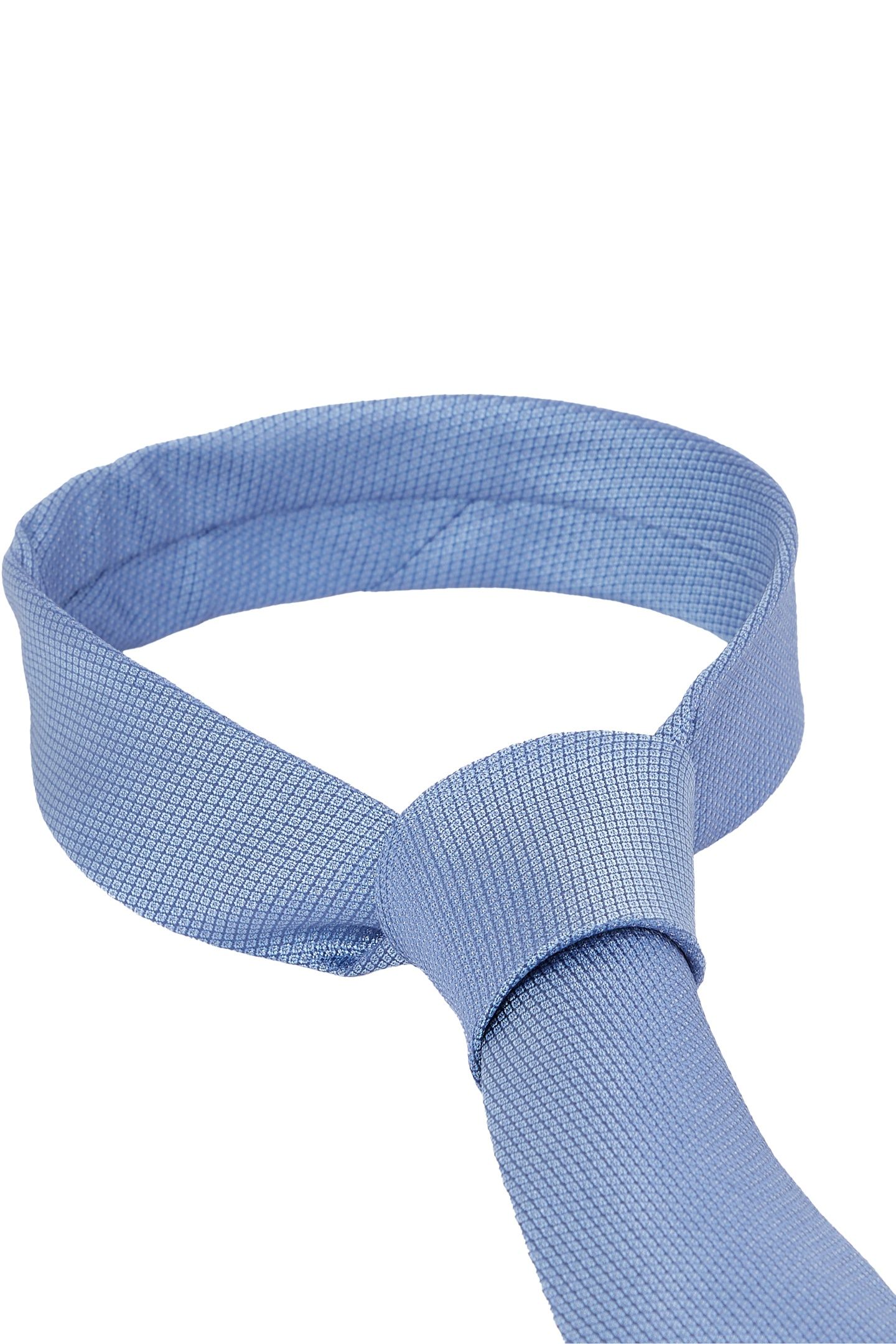 TONAL STRUCTURE SILK TIE VISTA BLUE 3