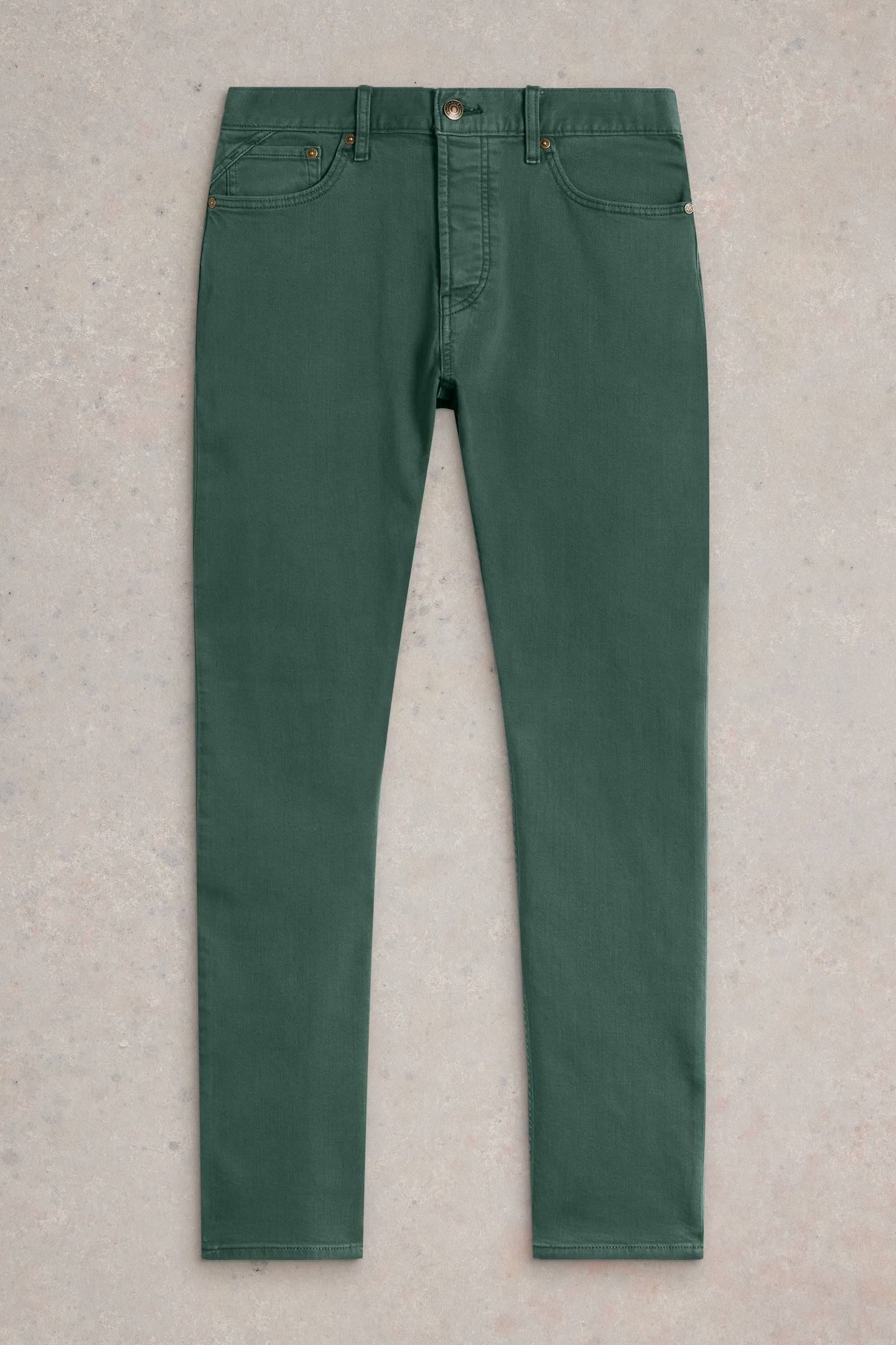 EASTWOOD GARMENT DYE JEAN DARK GREEN 4