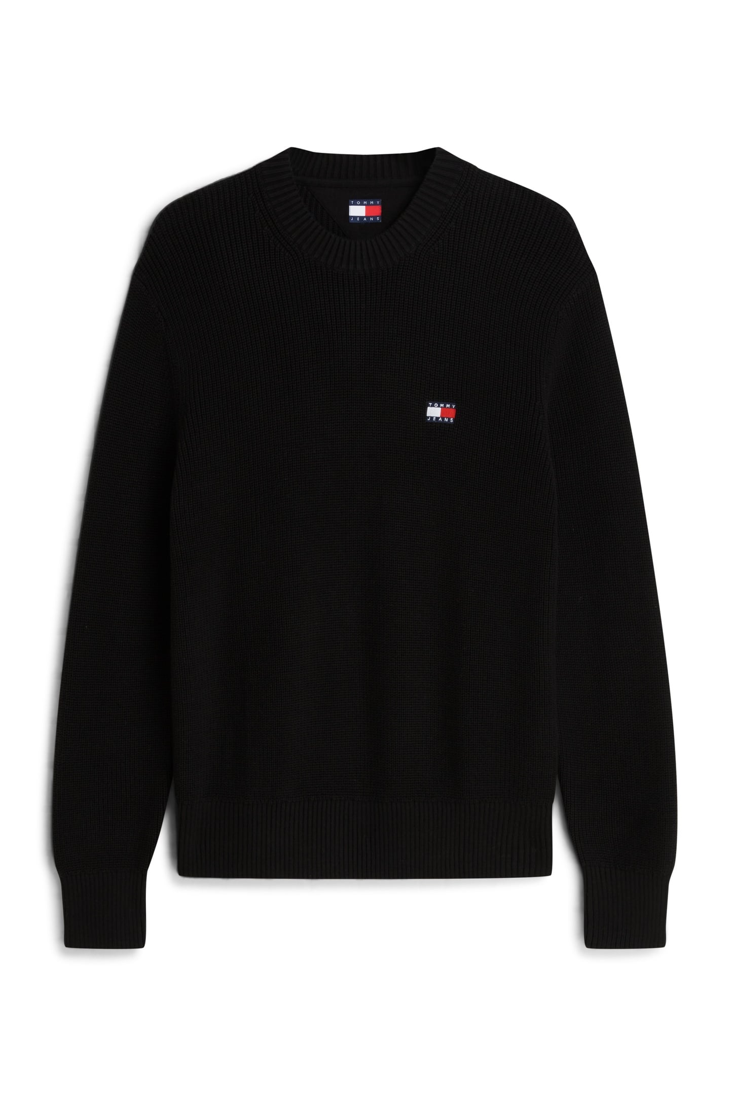 TJM REG BADGE SWEATER BLACK 3