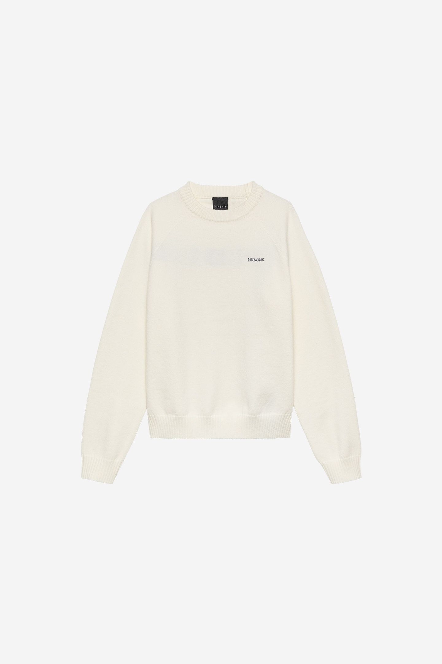 FORD OVERSIZED SWEATER SOFT WHITE 1