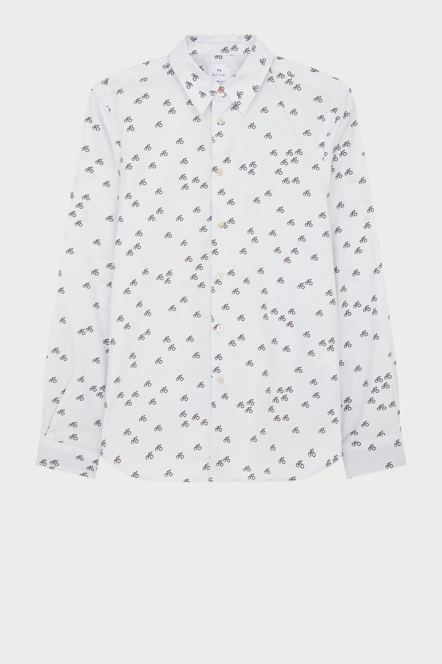 MENS LS TAILORED FIT SHIRT WHITE 6