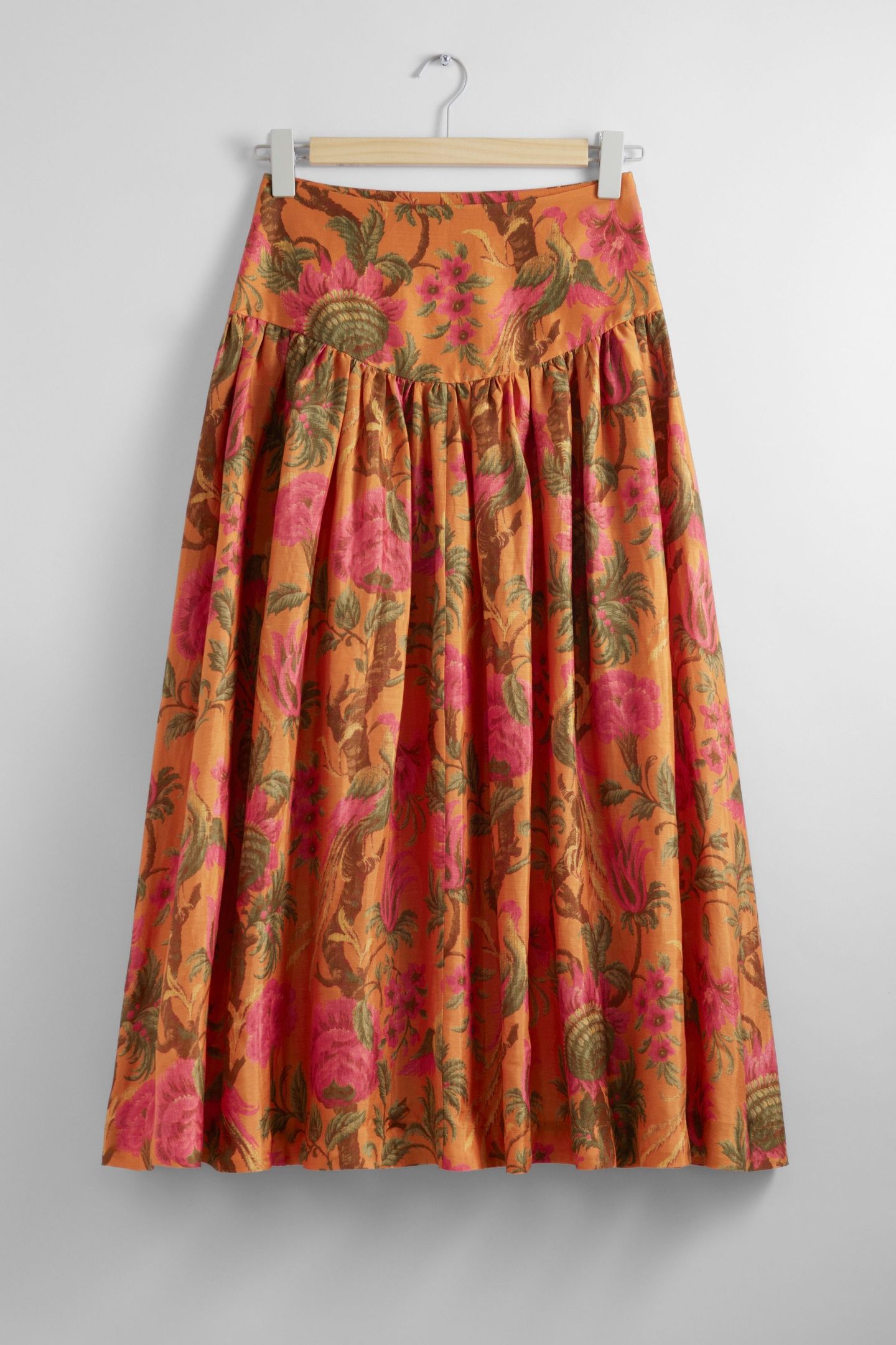 LA AUDRINA TREASURE SKIRT ORANGE 3