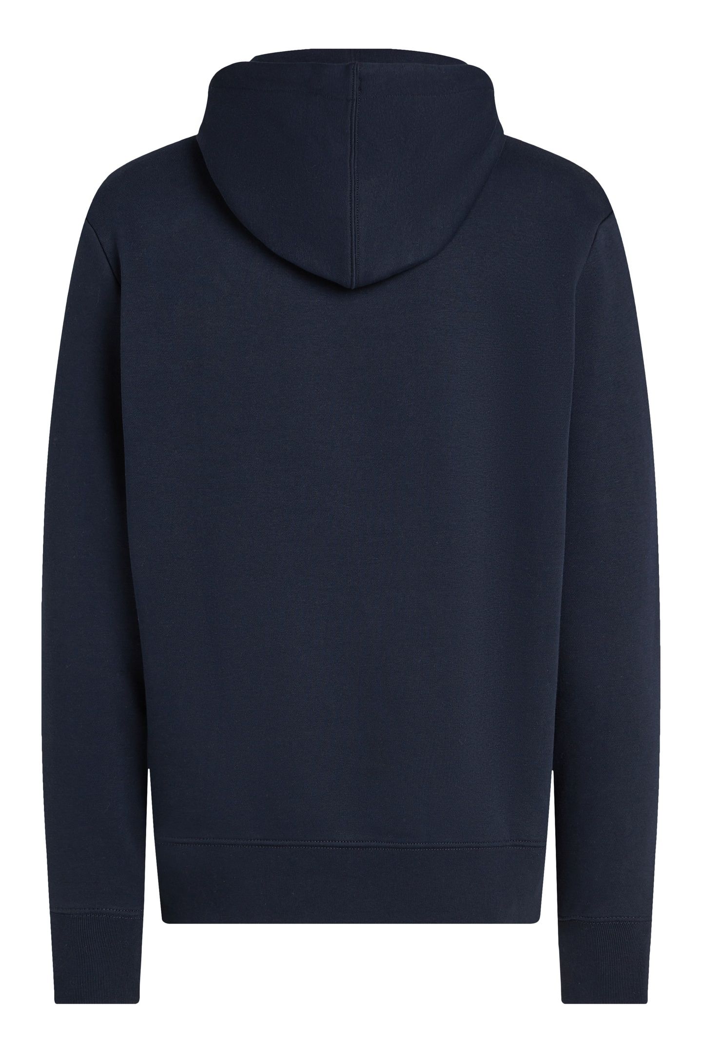 SCRIPT LOGO HOODIE NAVY BLUE 5