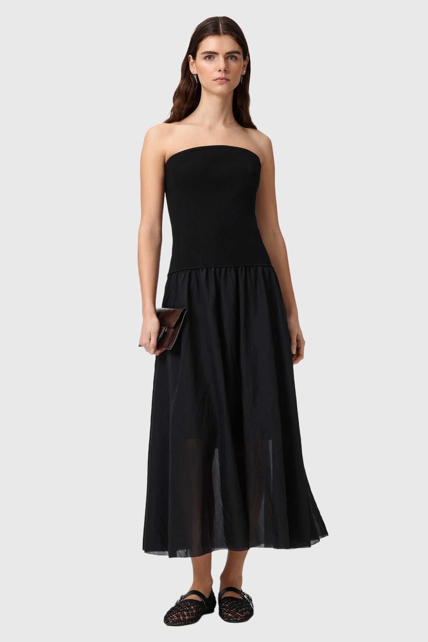 TEGAN DRESS BLACK 1