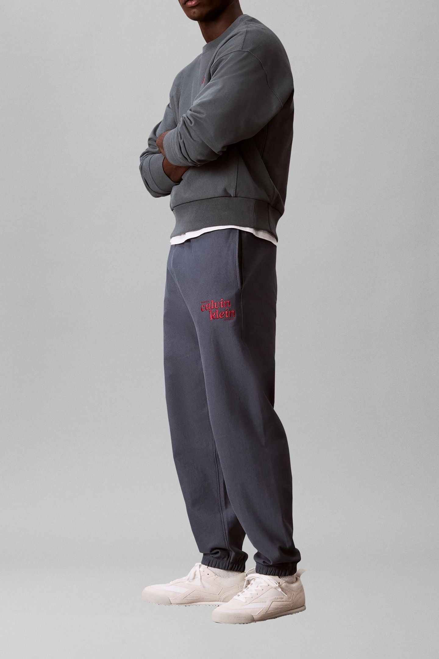 PREMIUM TERRY GRAPHIC SWEATPANTS DARK SLATE 1