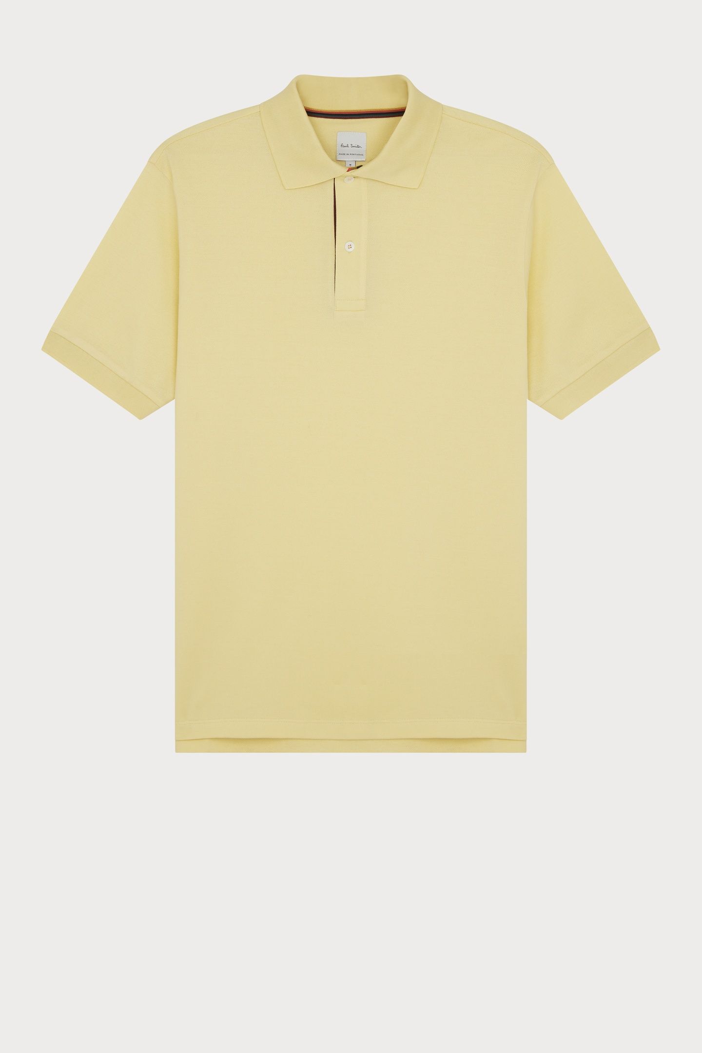 MENS STR PLACKET POLO YELLOW 5