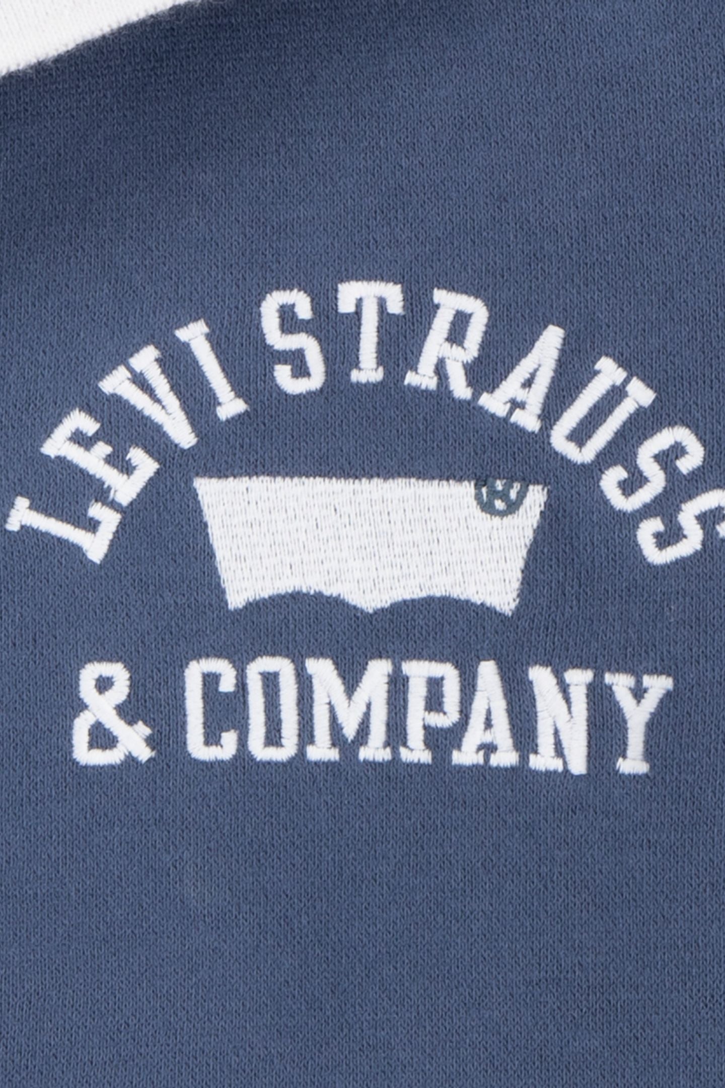 GIRLS COLLEGIATE LS COLLAR TOP VINTAGE INDIGO 4