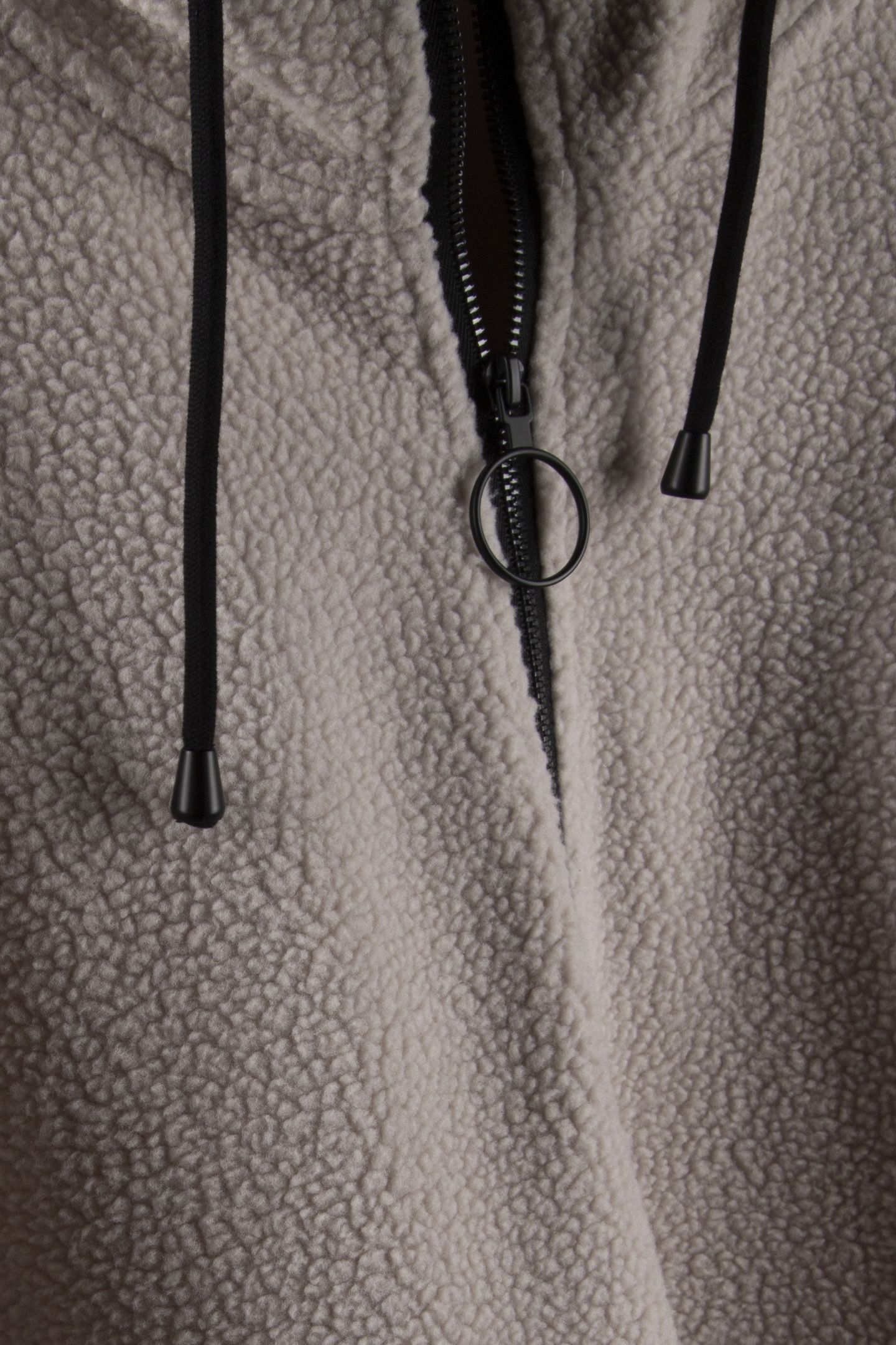MACK FLEECE HOODIE BEIGE 4