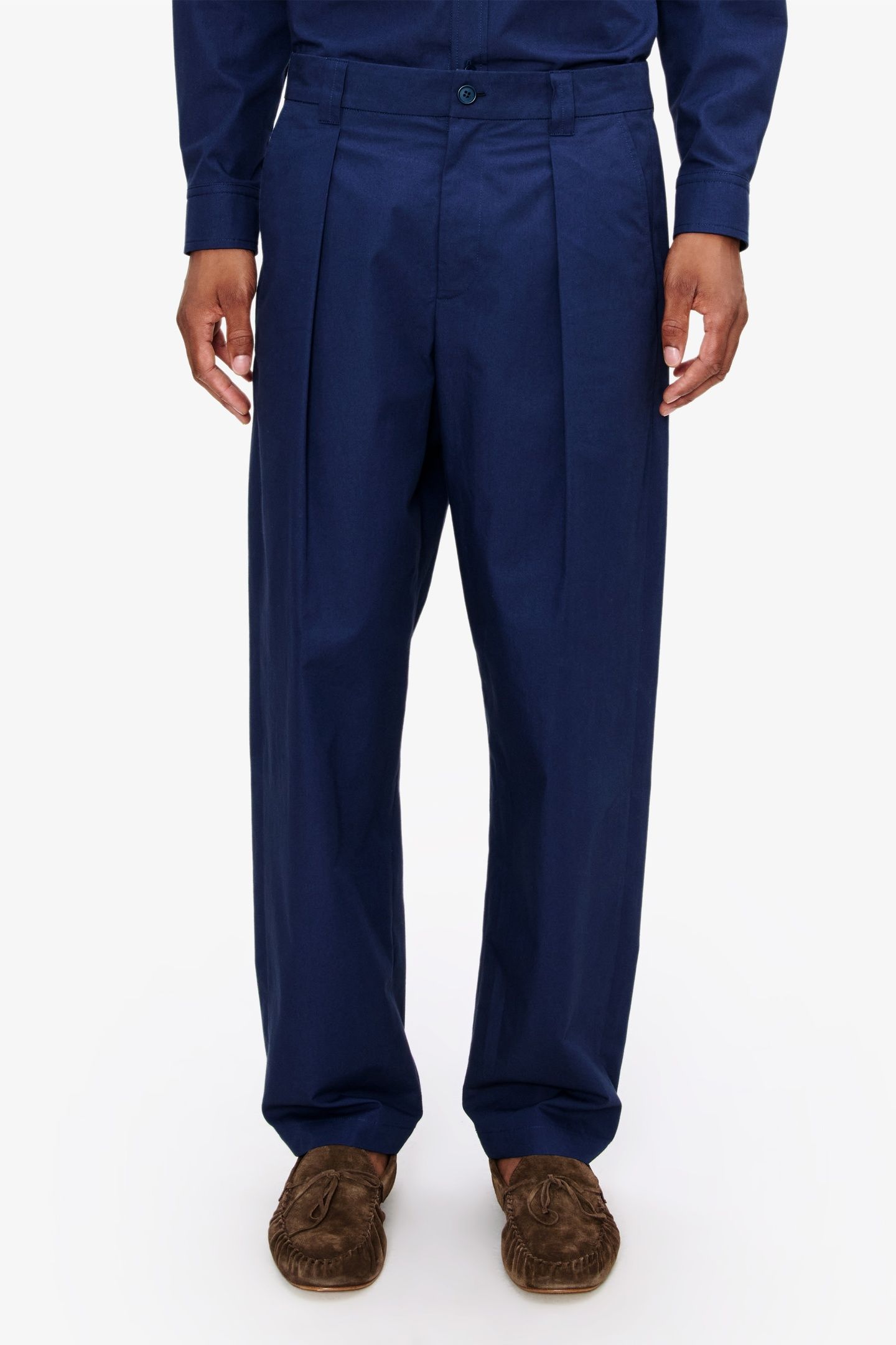 UNISEX TROUSERS RENATO DARK NAVY 1