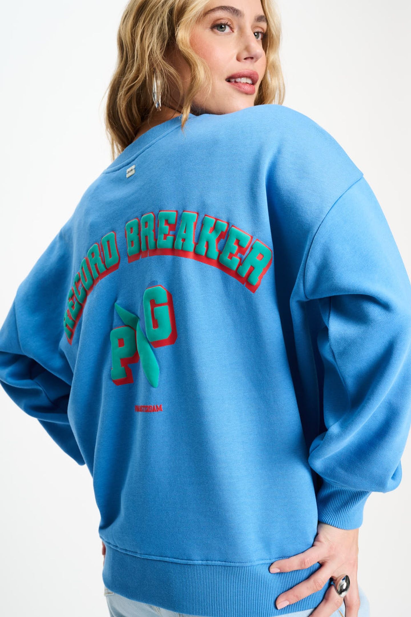 SWEATER - RECORD BREAKER BLUE 4