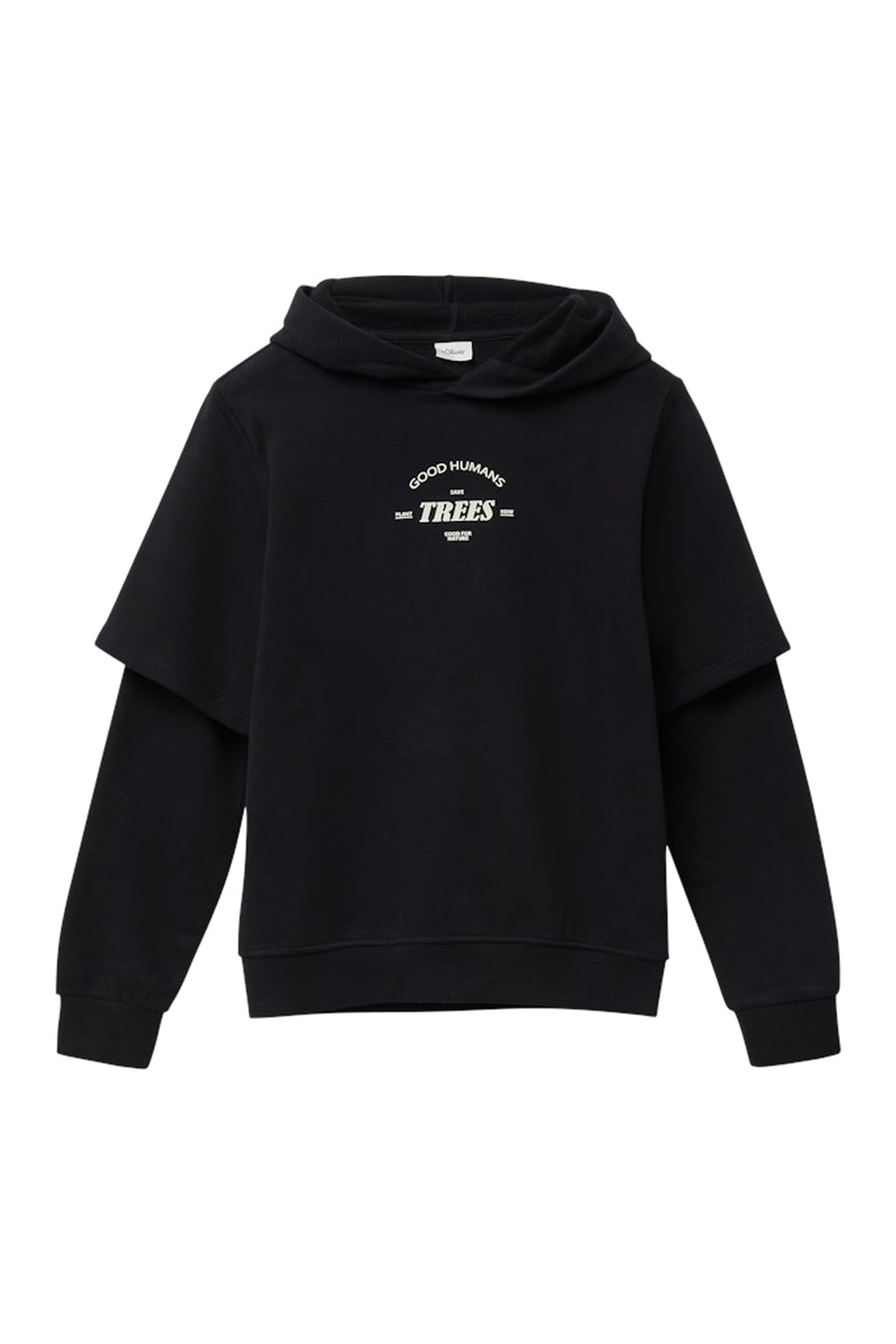 S.OLIVER SWEATSHIRTS BLACK 1