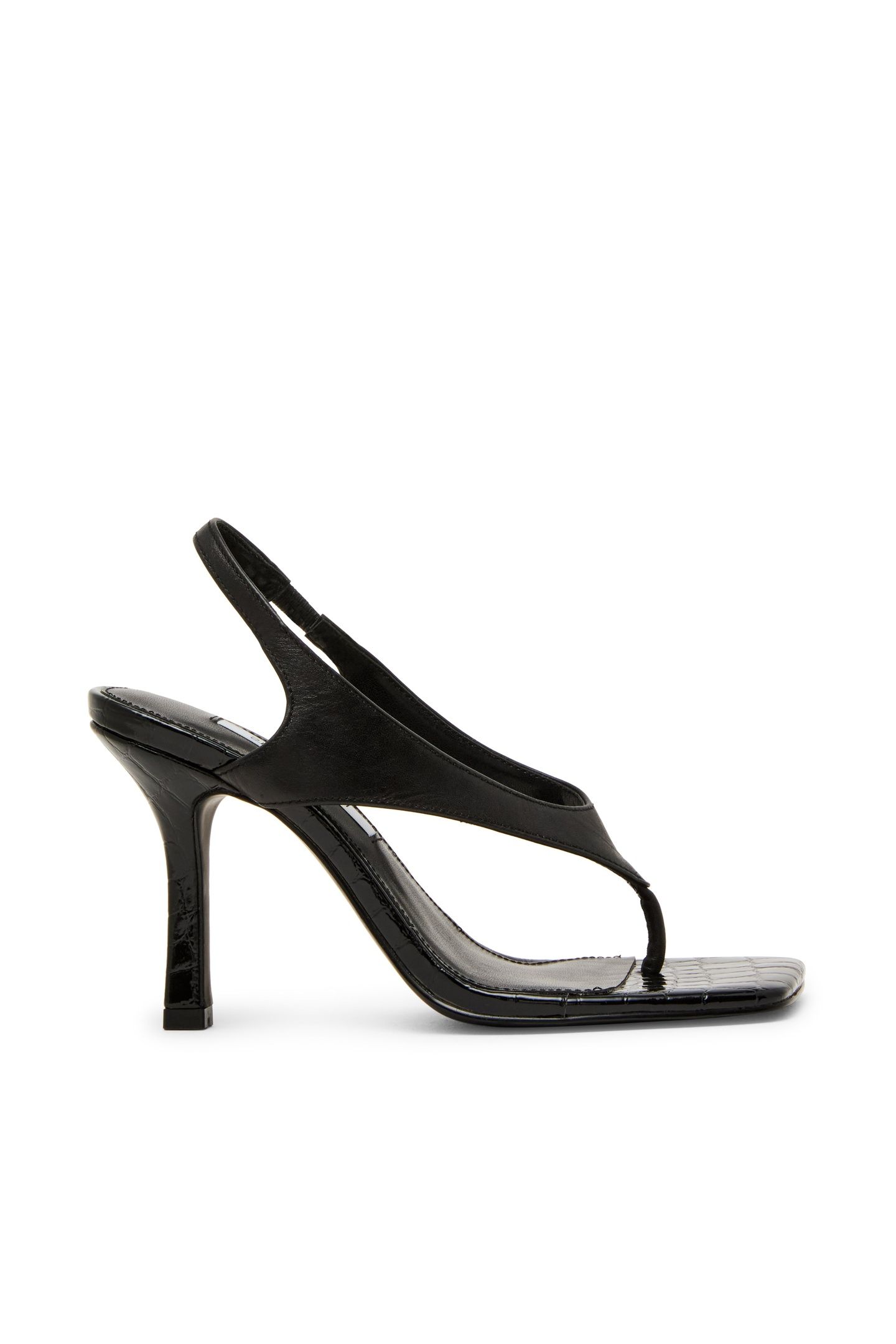 IMPROV SANDALS BLACK LEATHER 1