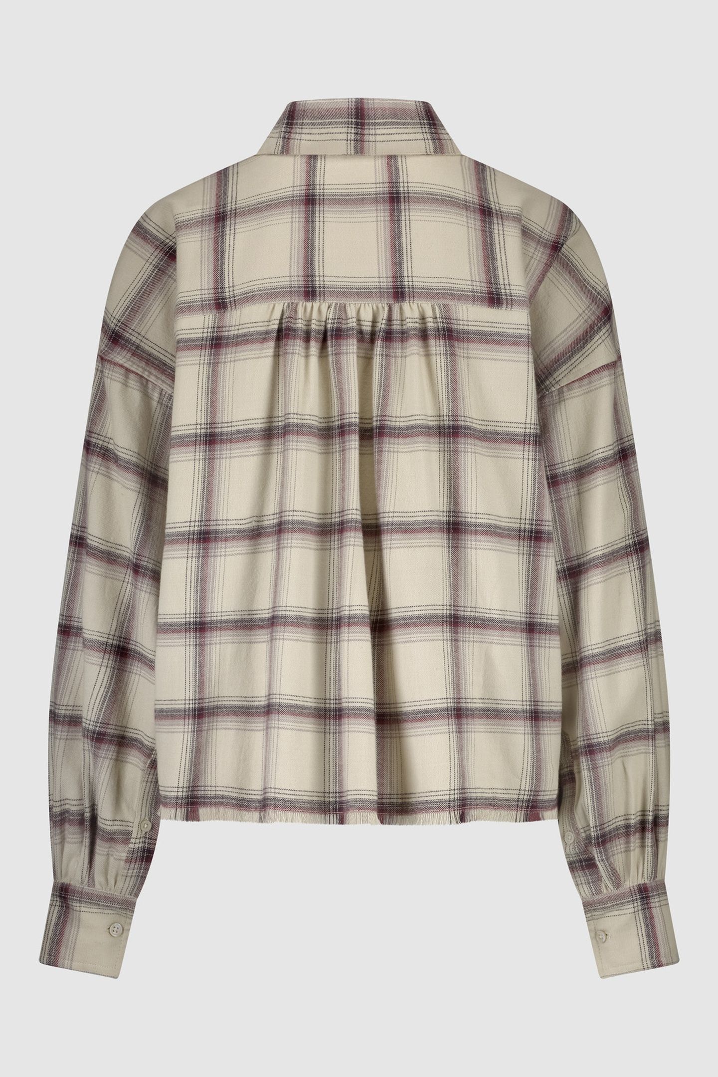 GIRLS DILAN BLOUSE AUBERGINE 2