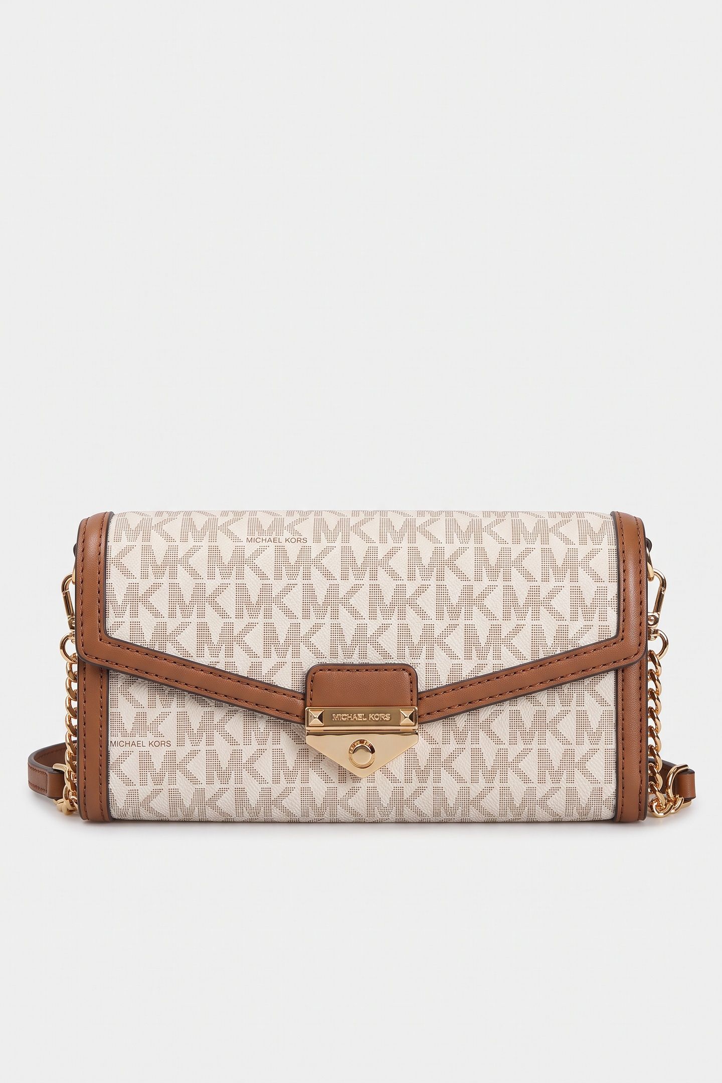 LARGE WLLT ON A CHAIN CROSSBODY VANILLA 1