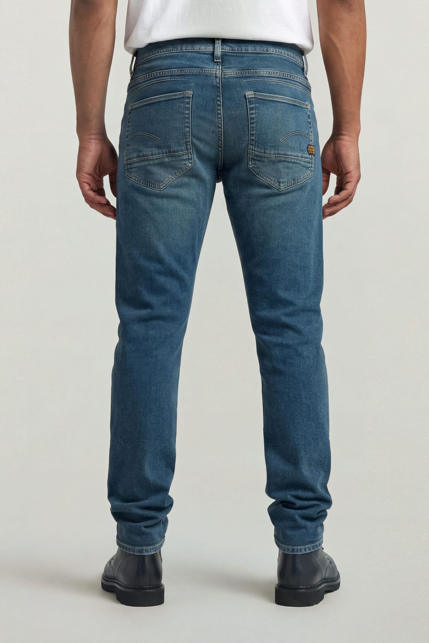 D-STAQ 5-PKT SLIM MEDIUM BLUE 2