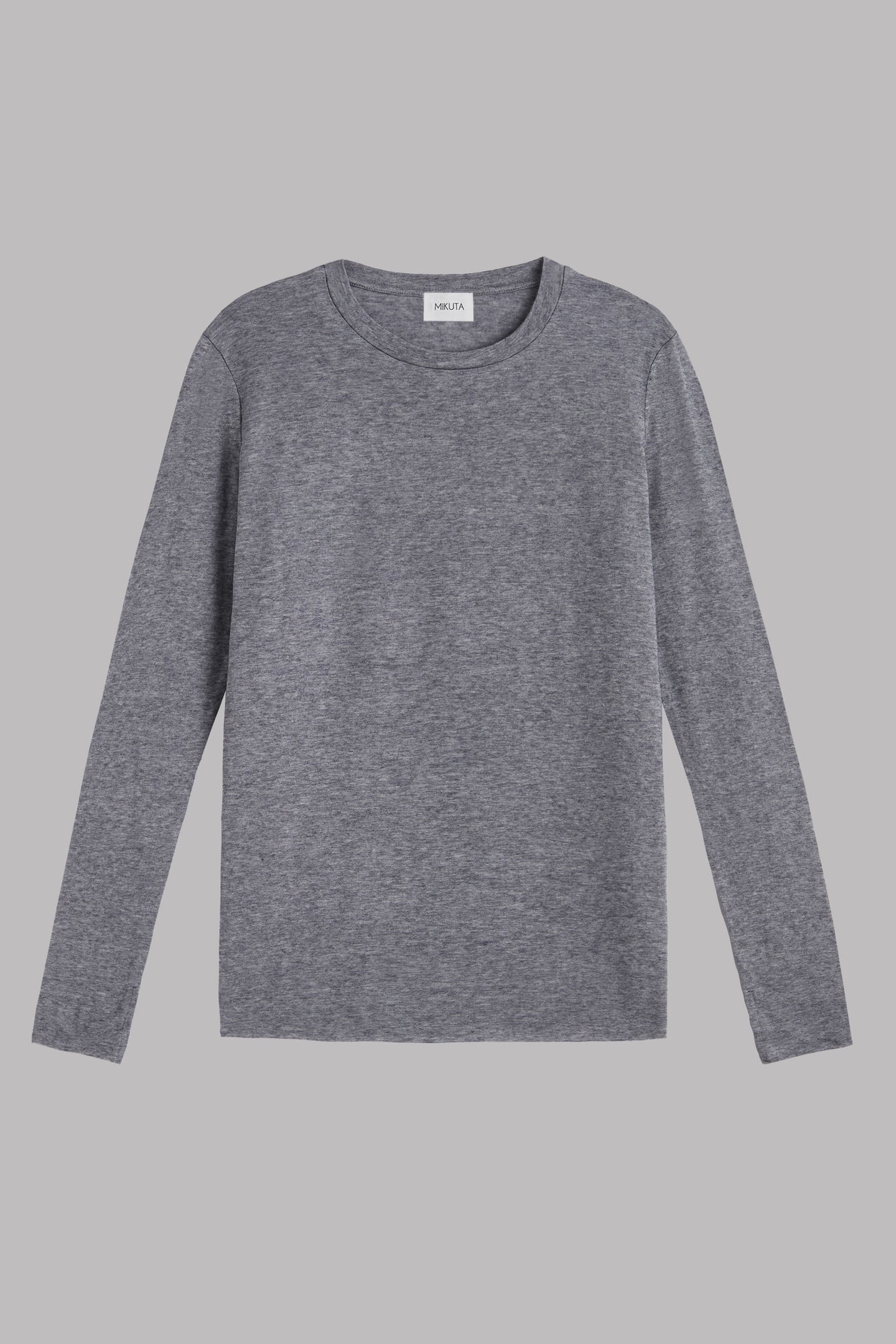THE GREY SOFT LONGSLEEVE 1