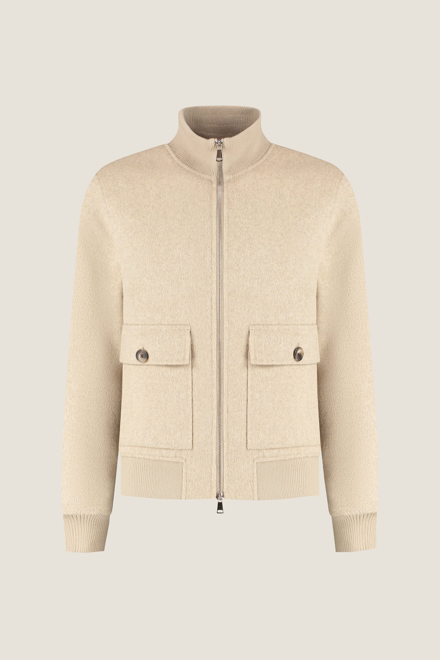 BOI WOOL JACKET D. BEIGE MELANGE 4