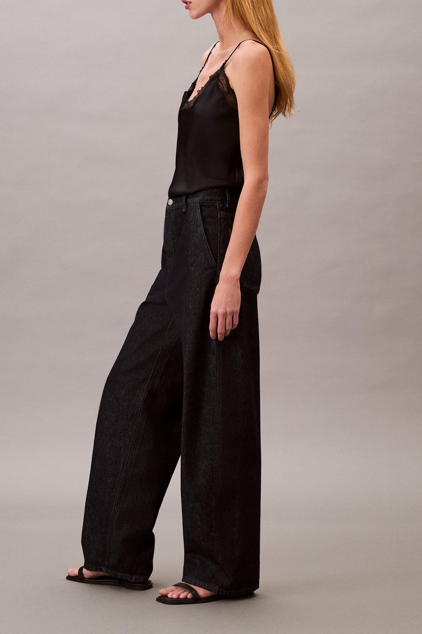 TROUSER BARREL RINSE INDIGO 3