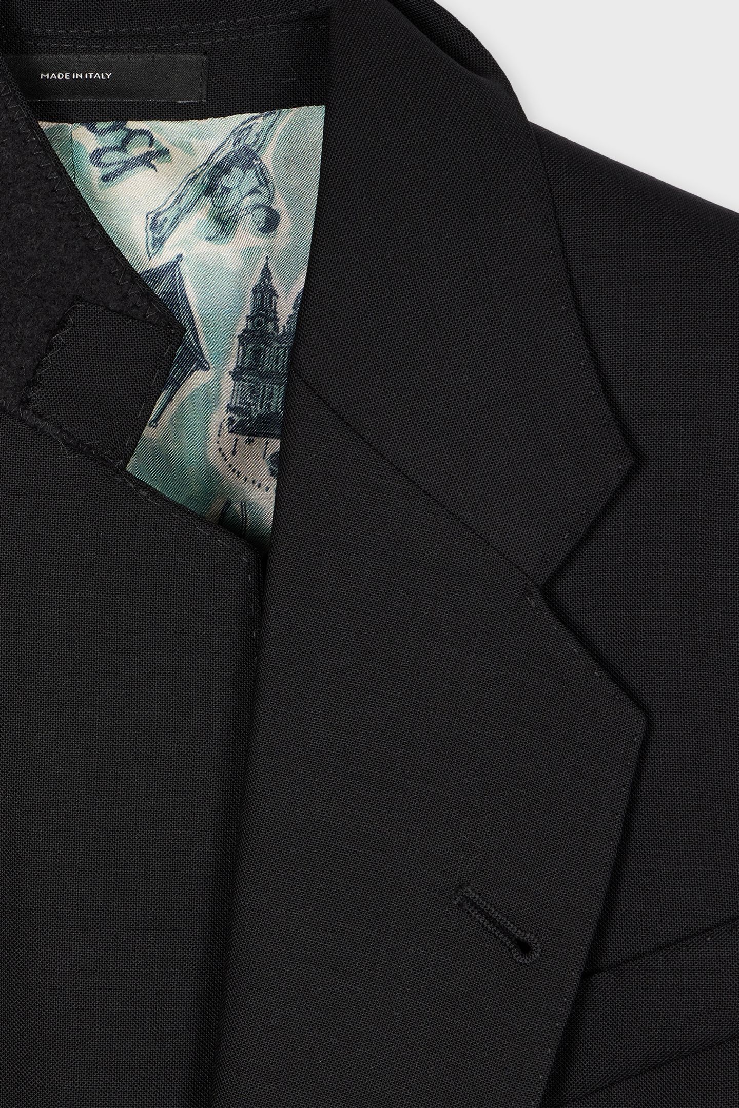 MENS 2 BUTTON SUIT BLACK 7