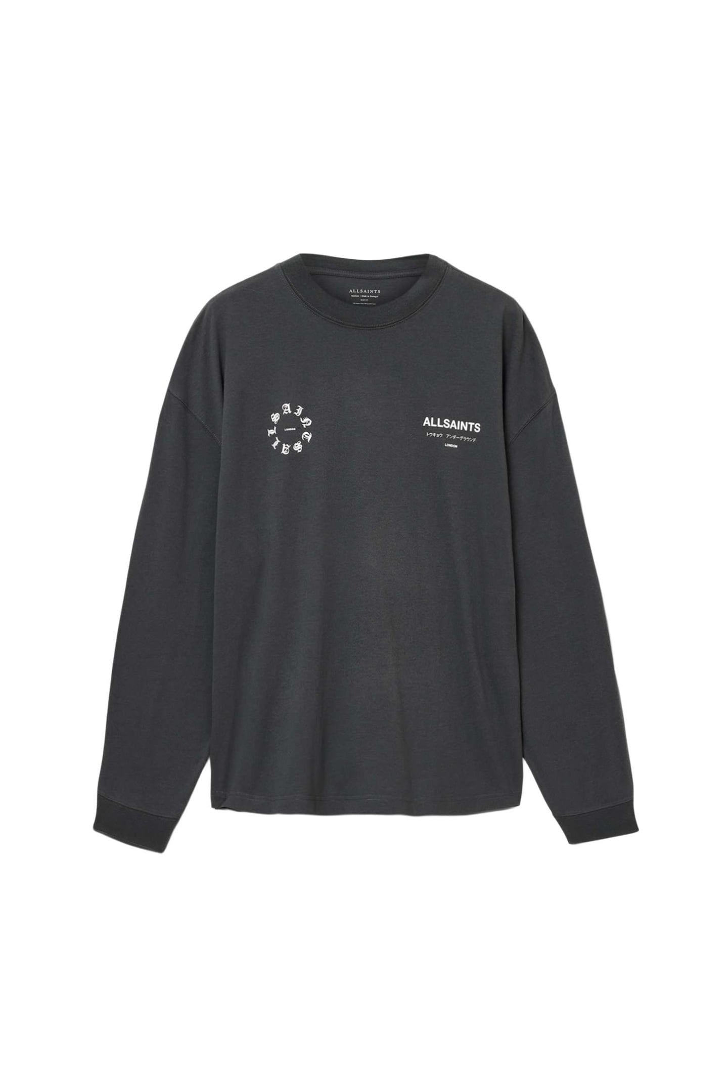 KINDRED LS CREW WASHED BLACK 4