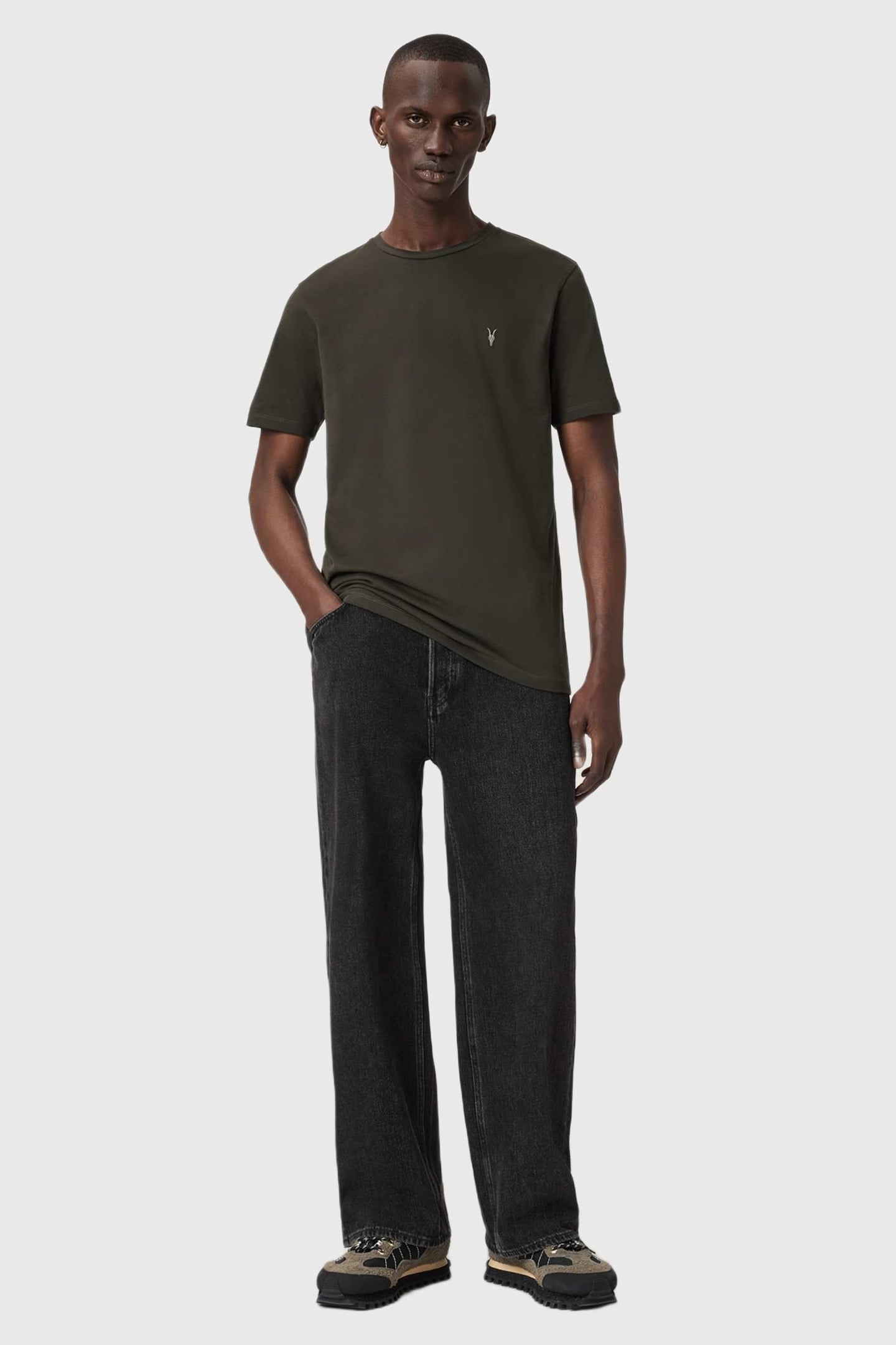 BRACE SS CREW 3 PK GREEN/GREEN/BLK 7