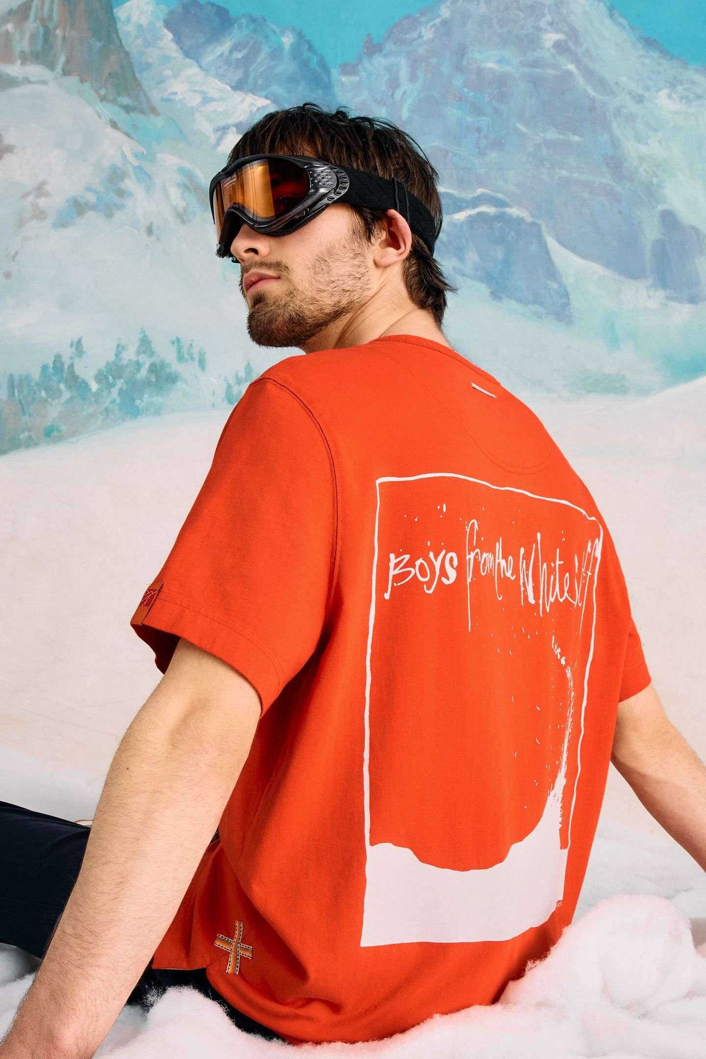 POCKET TEE RED PRINT 4