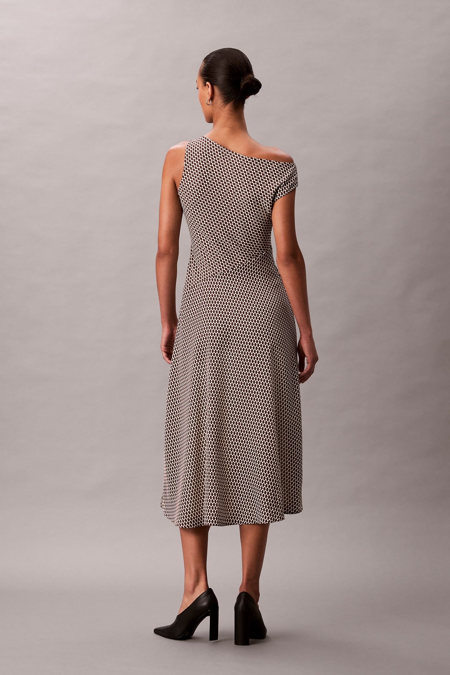 PRINTED CREPE DRESS 2