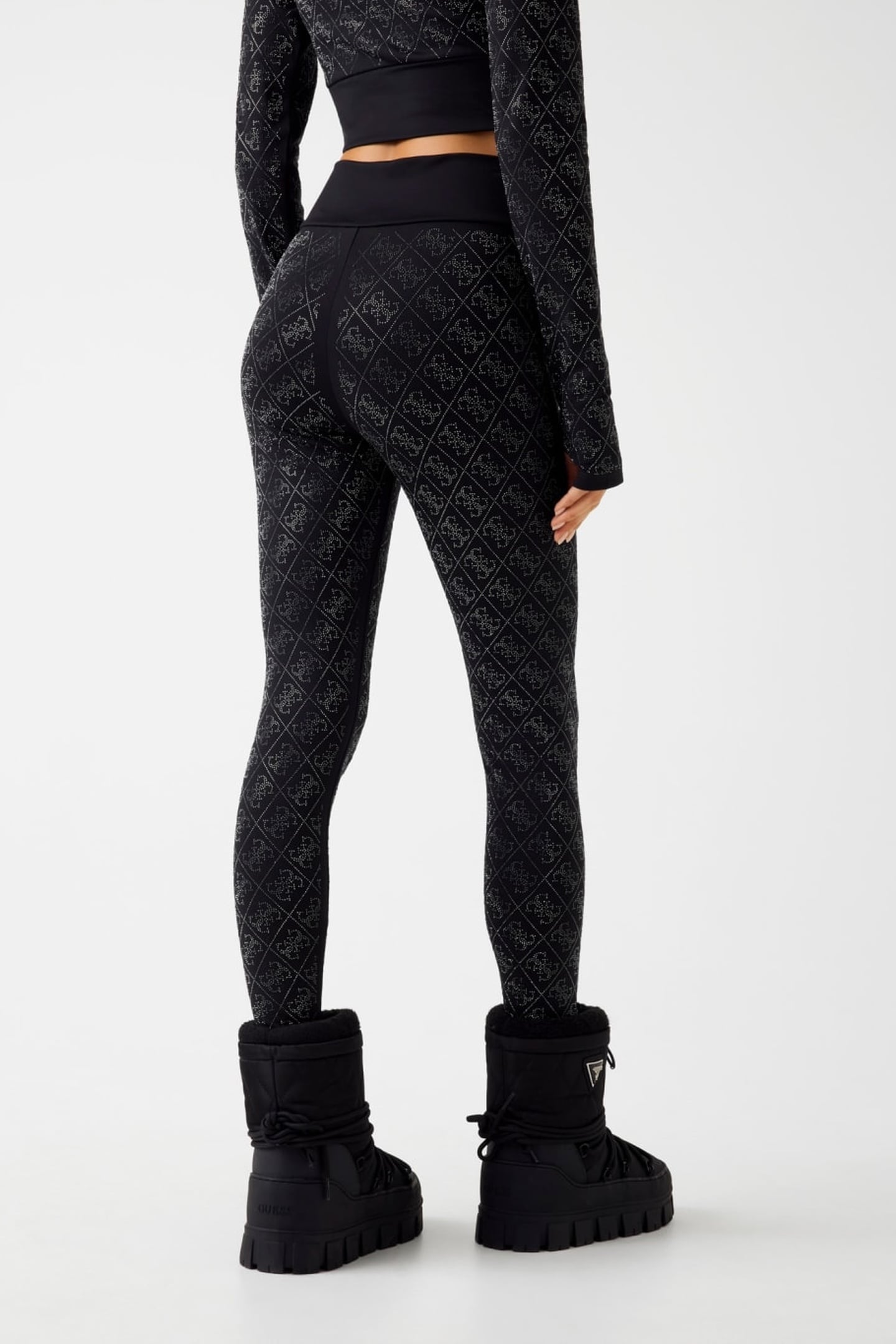 DEBBY LEGGINGS FULL JET BLACK A996 5