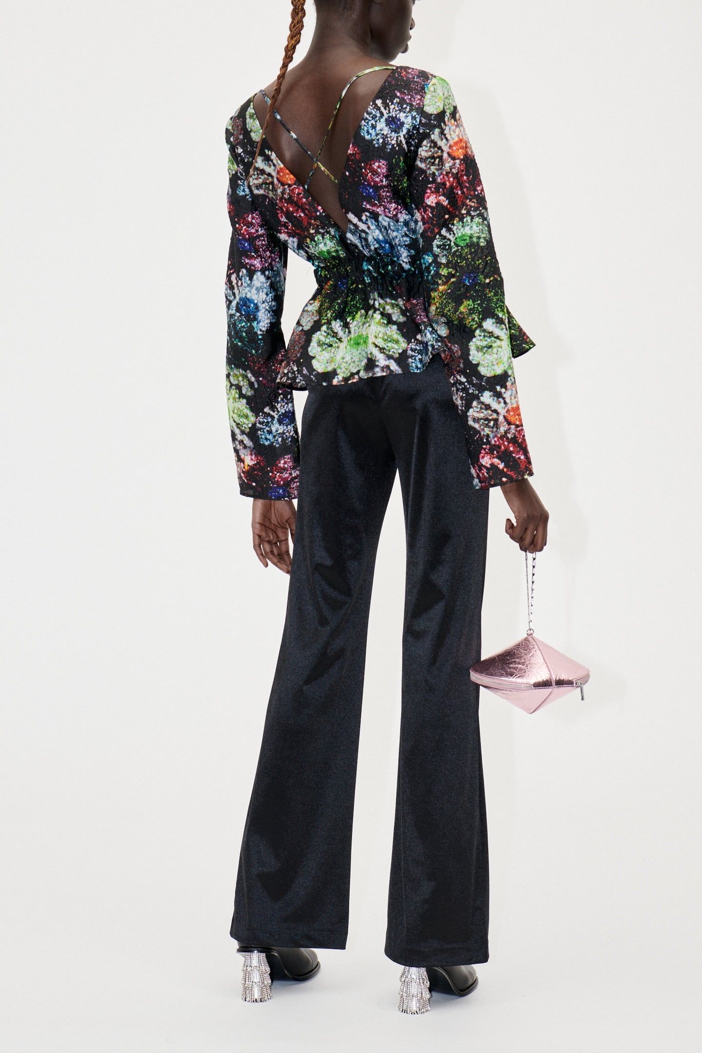 LOREN PANTS LONG JET BLACK 4