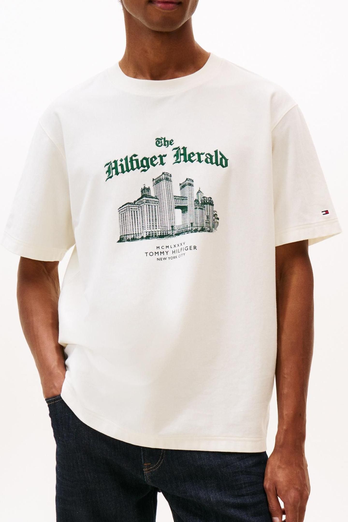 HERALD SKYLINE GRAPHIC IVORY PETAL 2