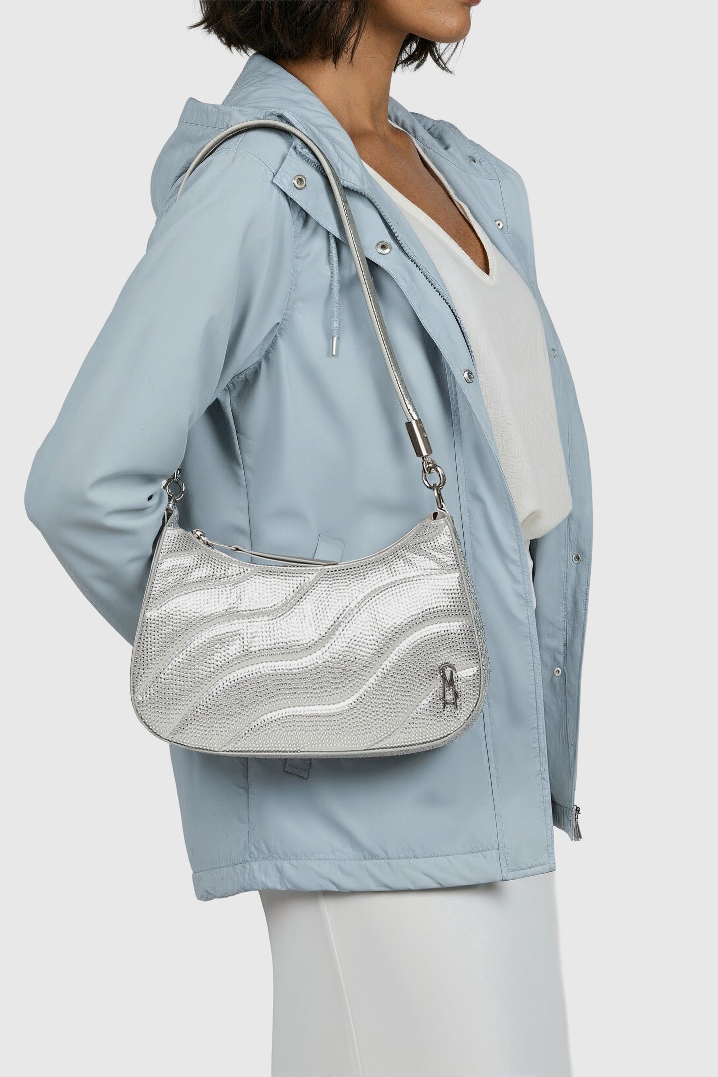 UNISEX BAZURA-S BAGS SILVER 2