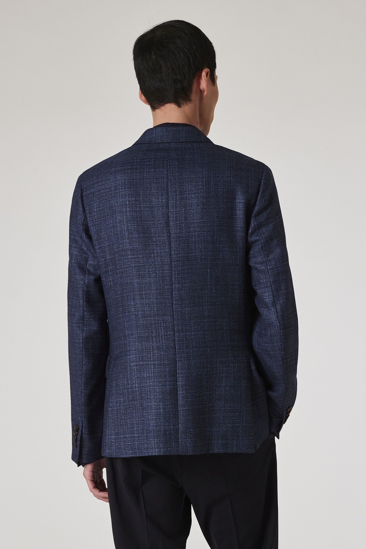 MENS 2 BUTTON JACKET INKY BLUE 3