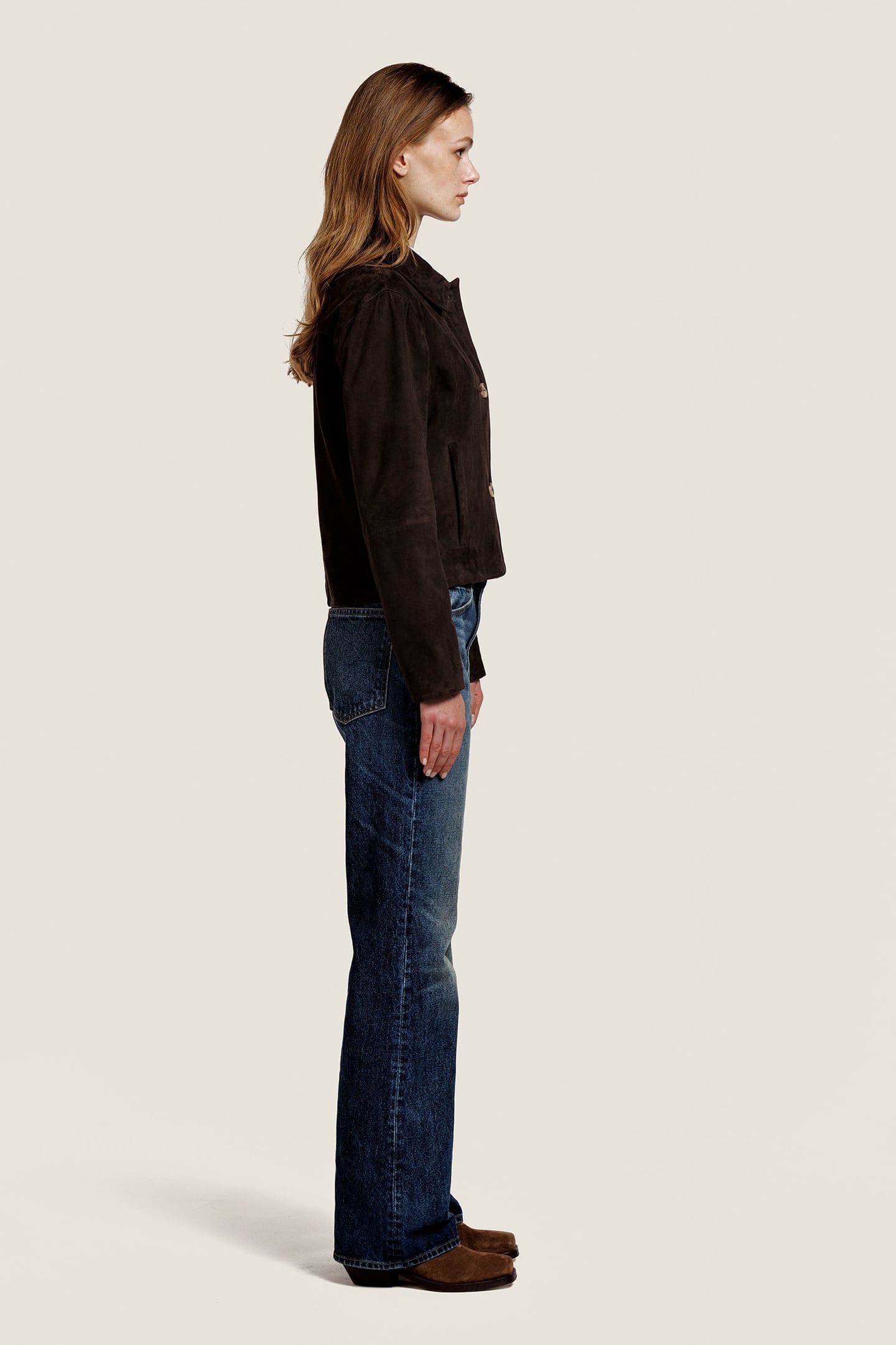 ROCKY SUEDE JACKET COFFEE 3