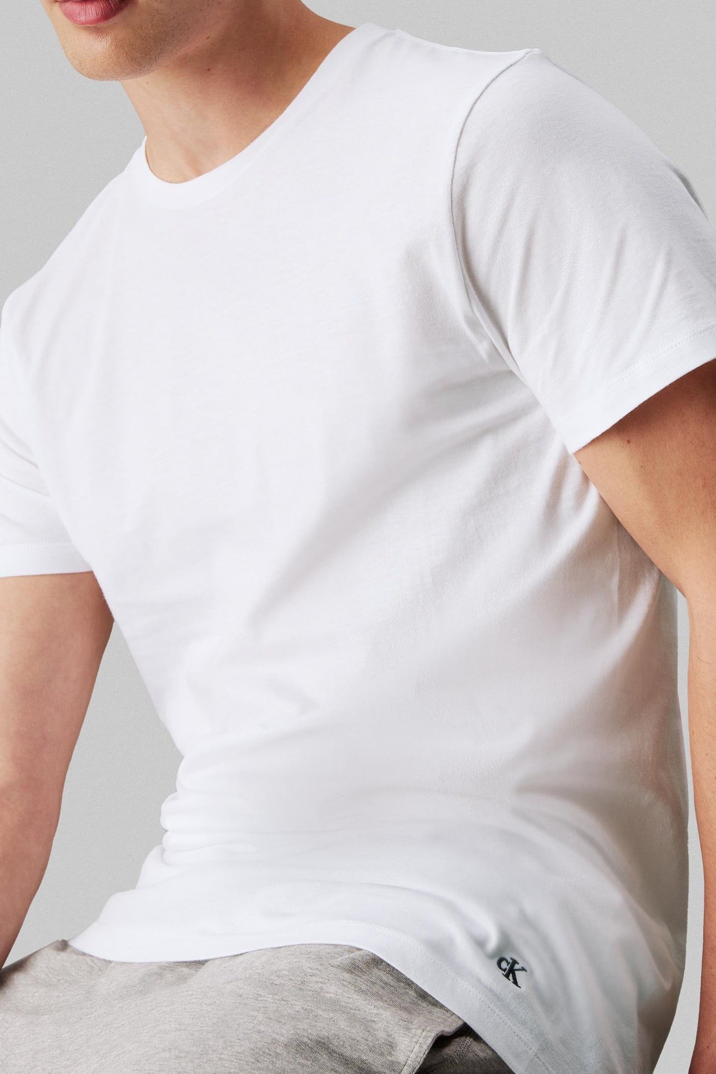S/S CREW NECK 3-PACK WHITE/WHITE/WHITE 6