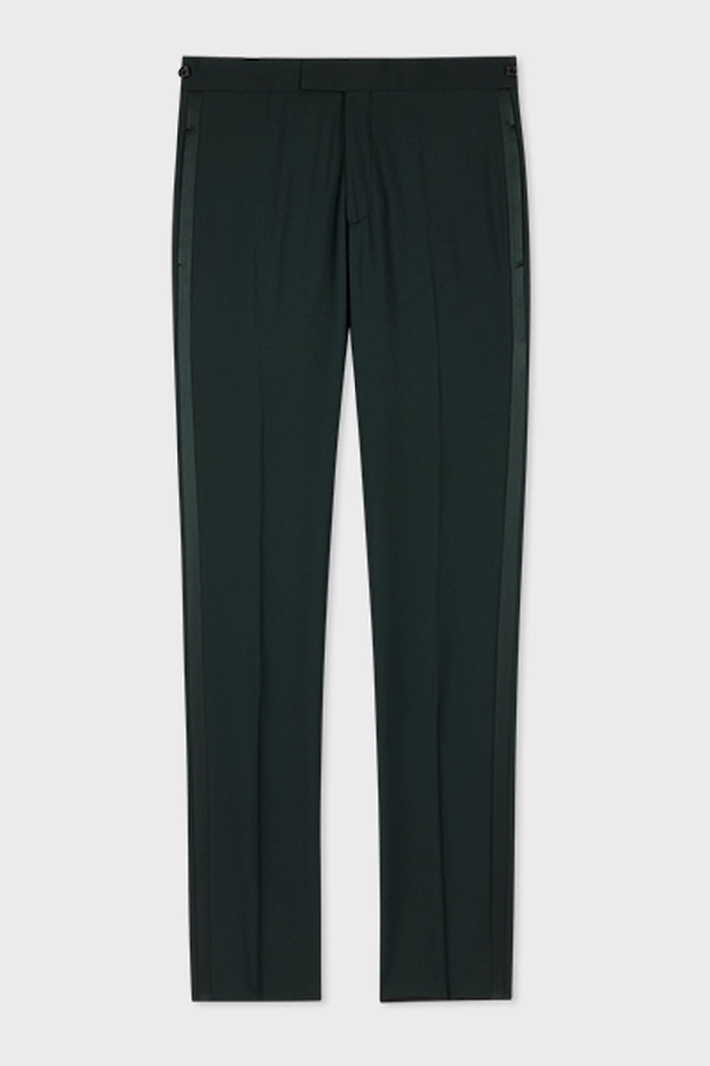 MENS SLIM FIT TROUSER VERY DARK GREEN 5
