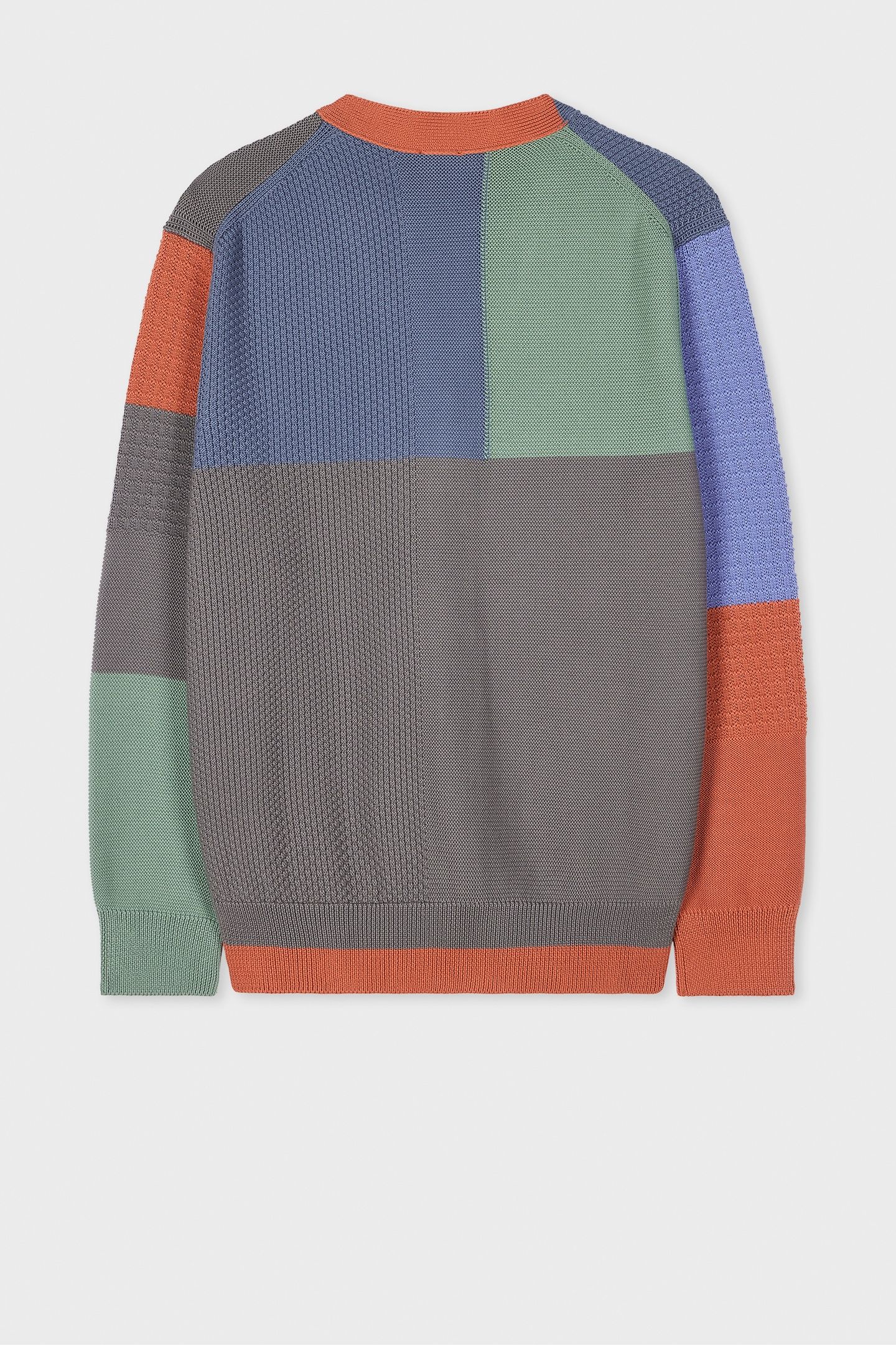 MENS CARDIGAN BUTTON THRU MULTI COLOURED 6