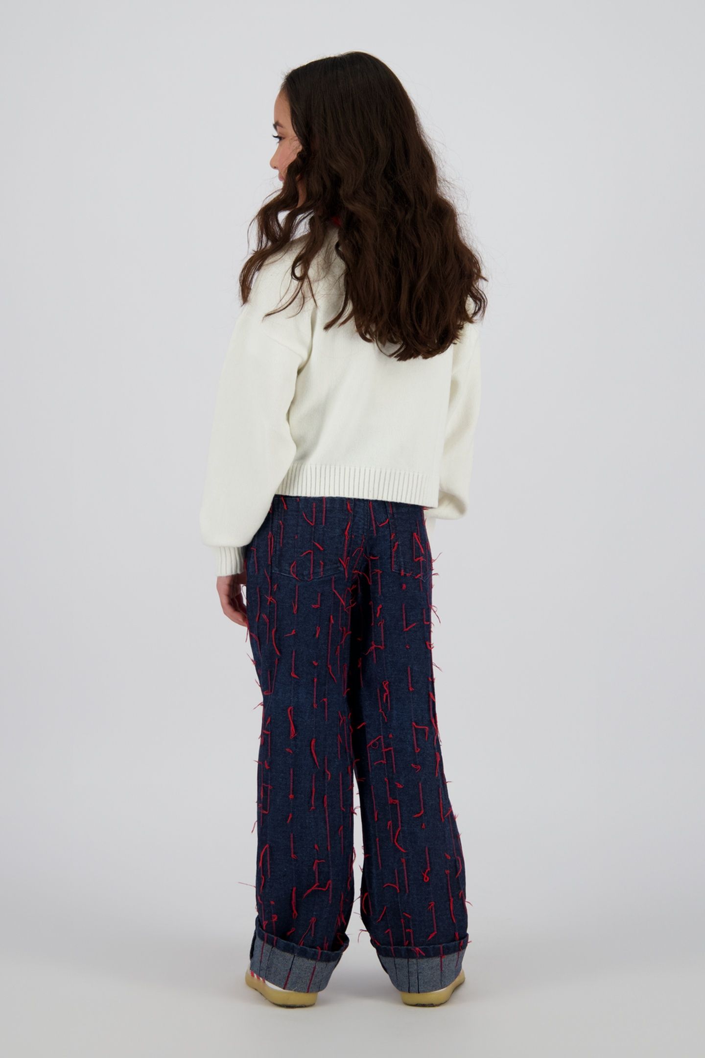 GIRLS MELINA PULLOVER SNOW WHITE 2